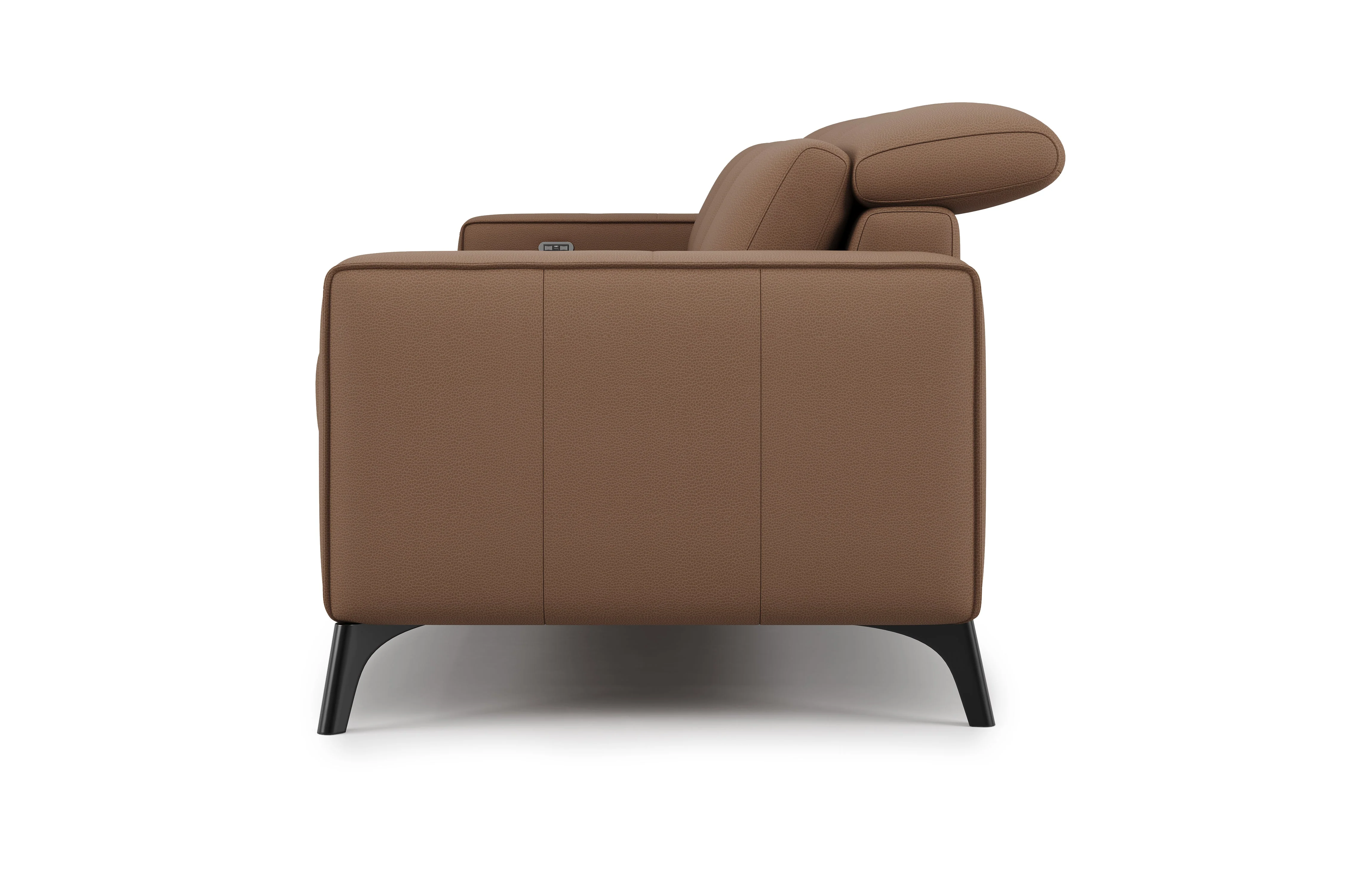 Esther Leather Dual Recliner Lounge - Image 75