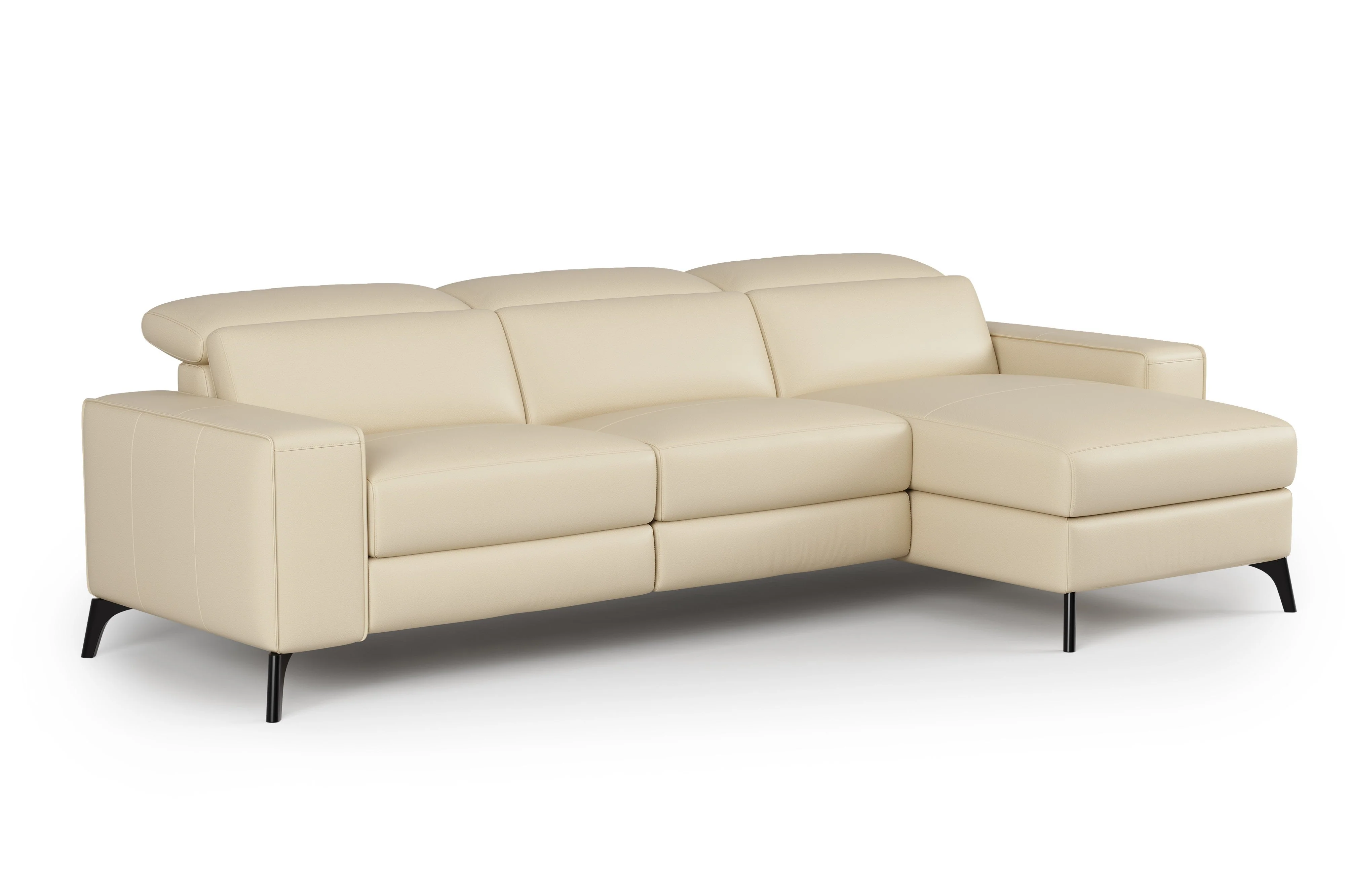 Esther Leather Recliner Sectional Lounge - Image 21