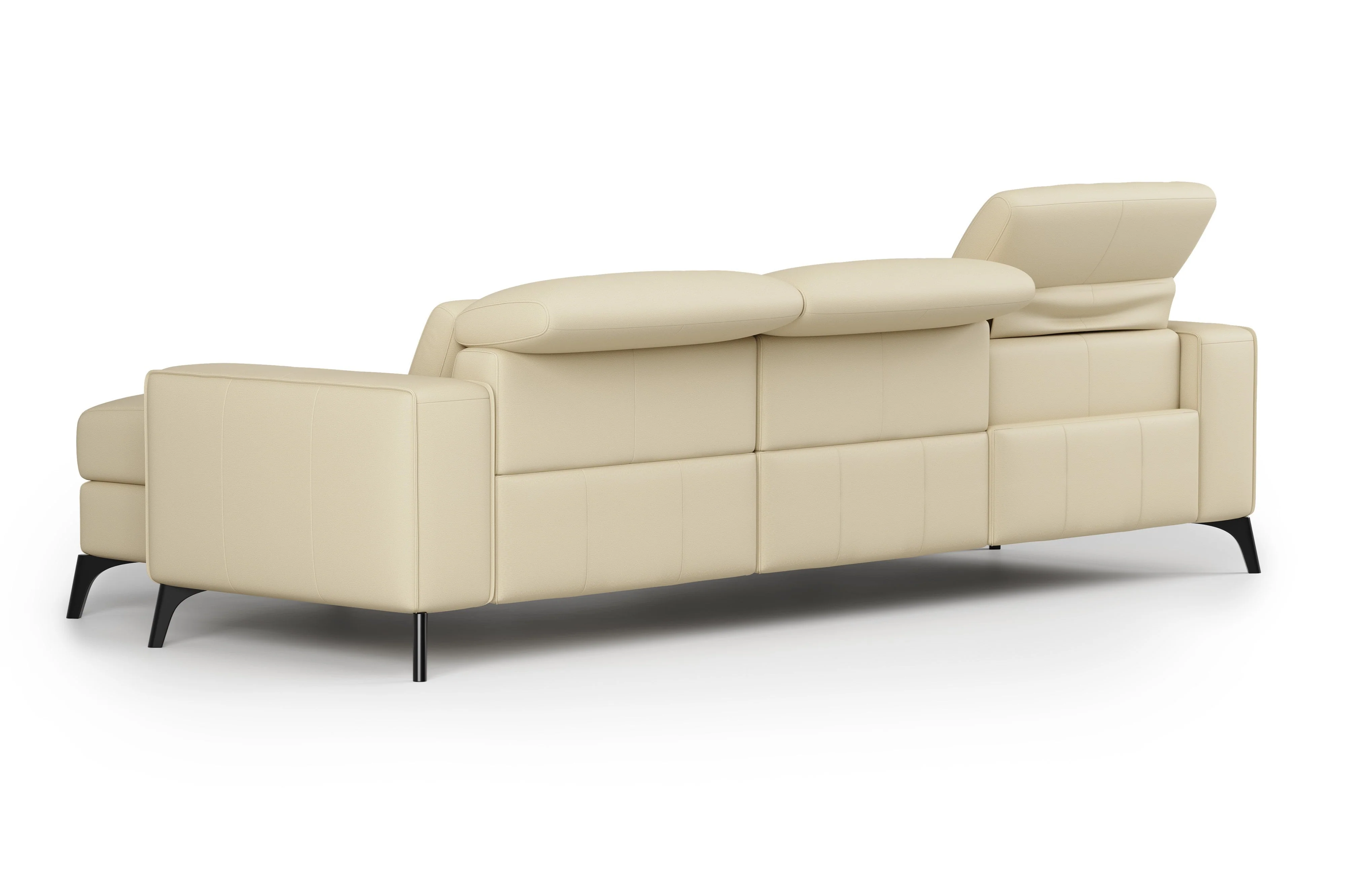 Esther Leather Recliner Sectional Lounge - Image 24