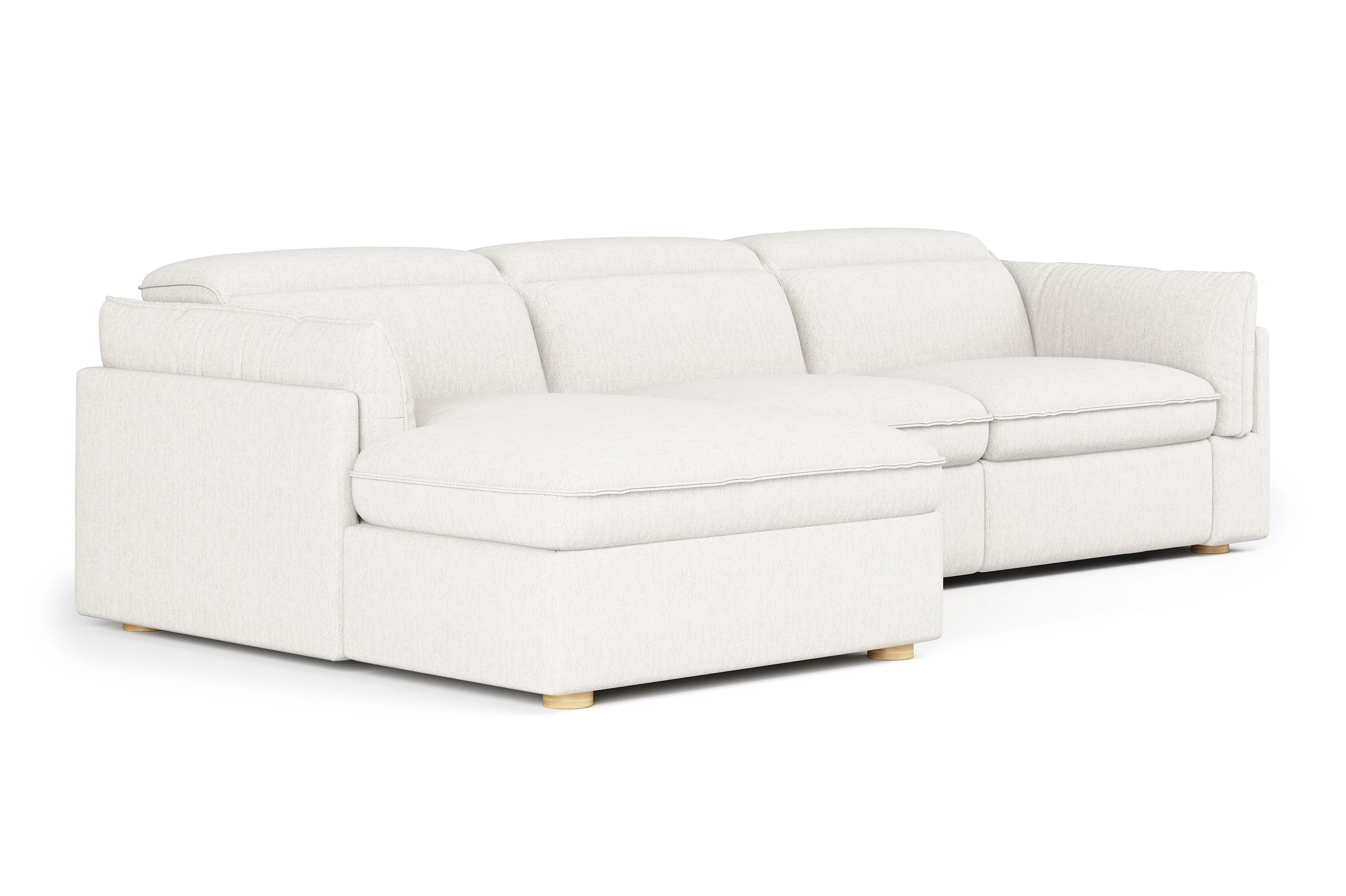 Fernanda Fabric Recliner Sectional Lounge - Image 10