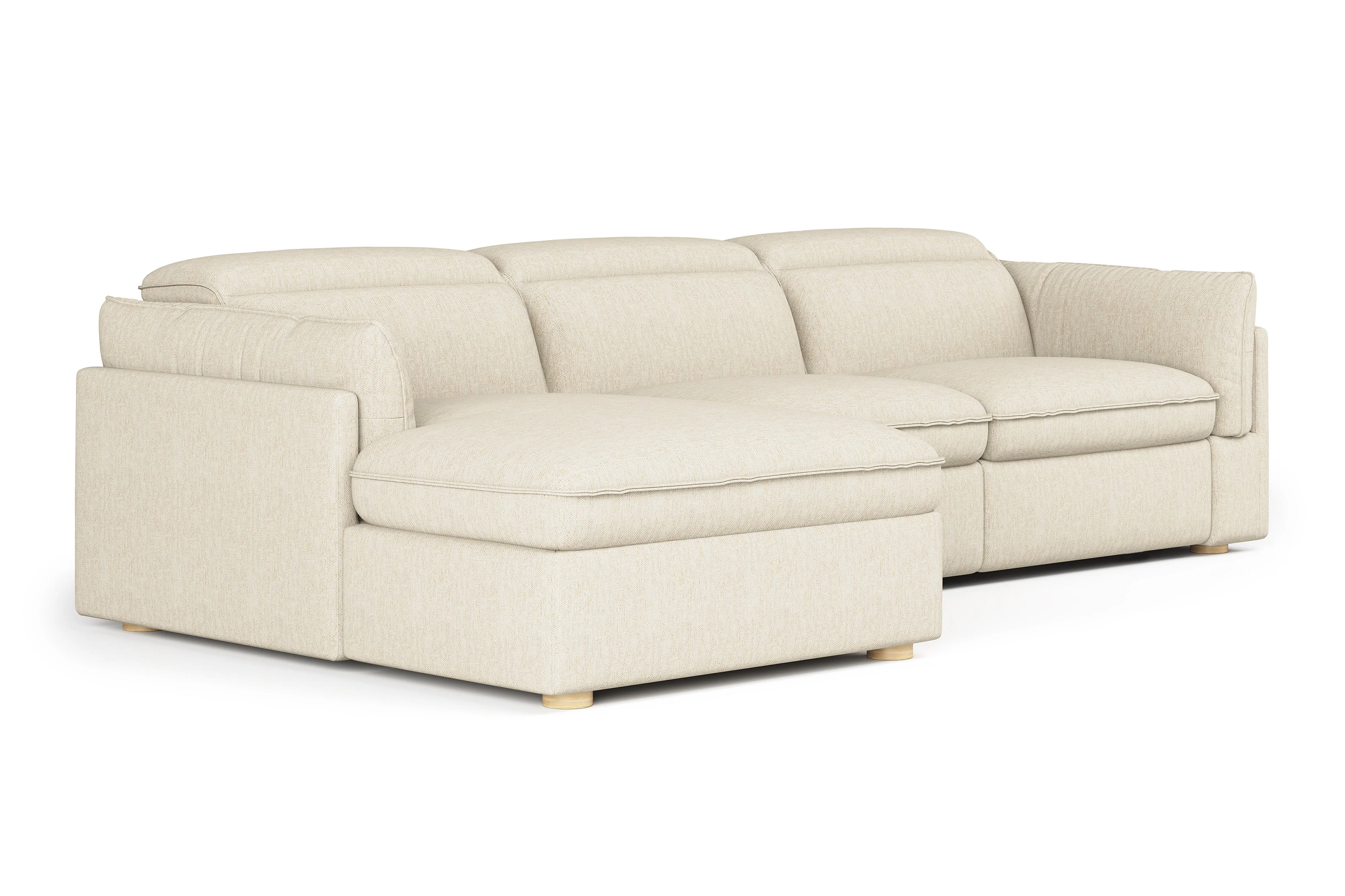 Fernanda Fabric Recliner Sectional Lounge - Image 27