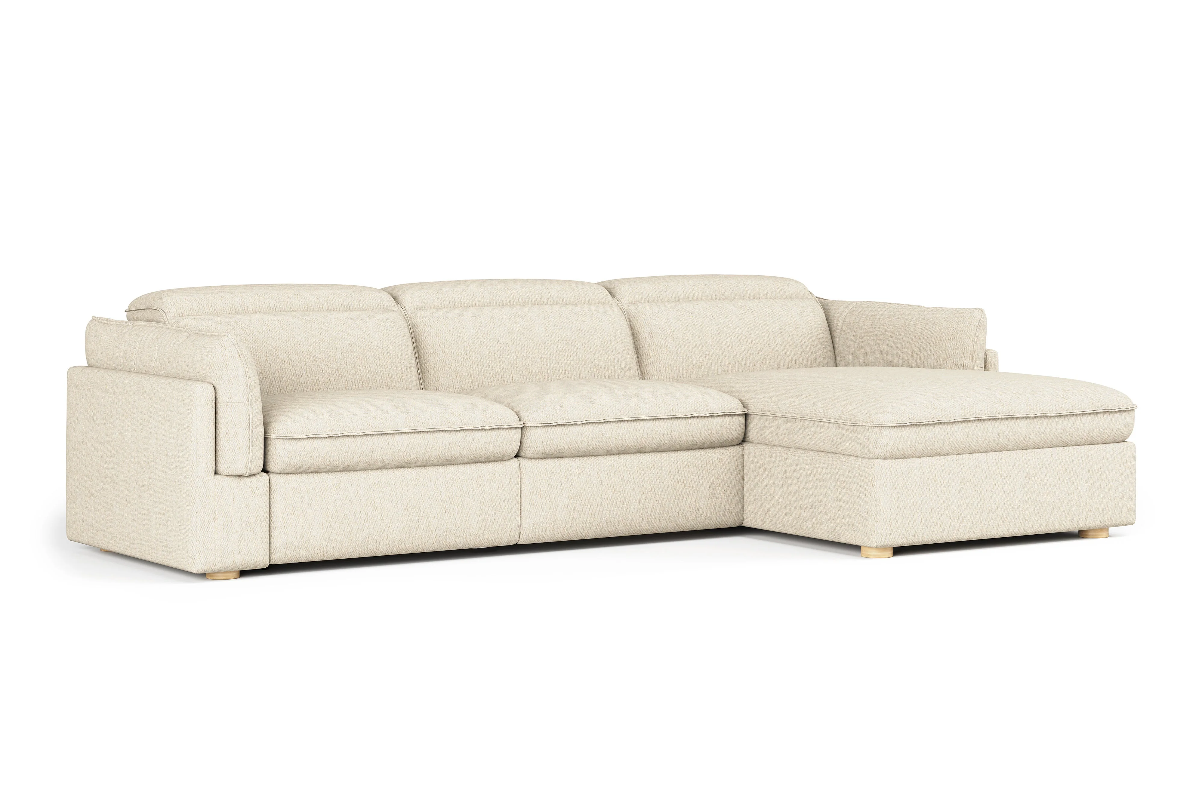Fernanda Fabric Recliner Sectional Lounge - Image 34