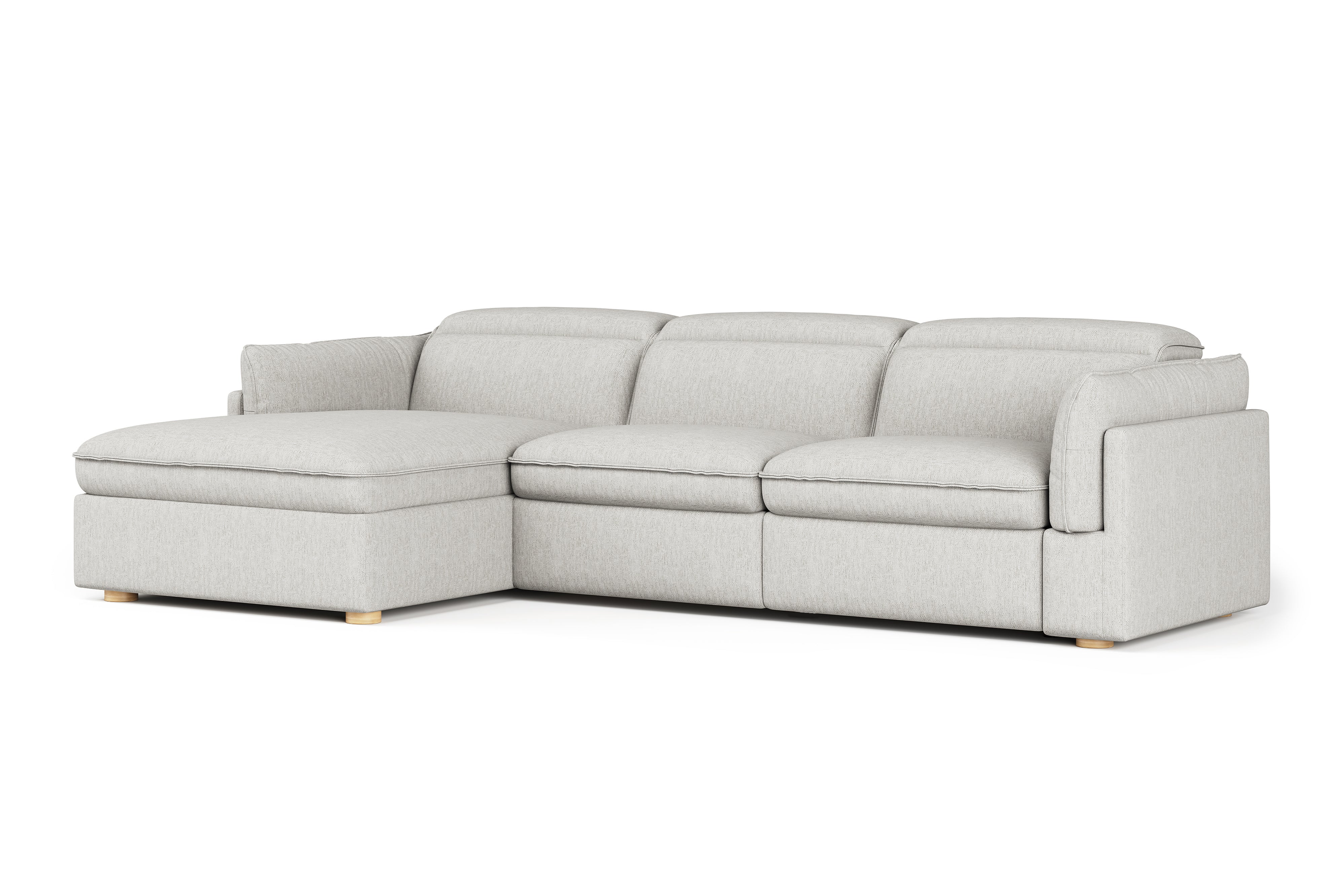 Fernanda Fabric Recliner Sectional Lounge - Image 43