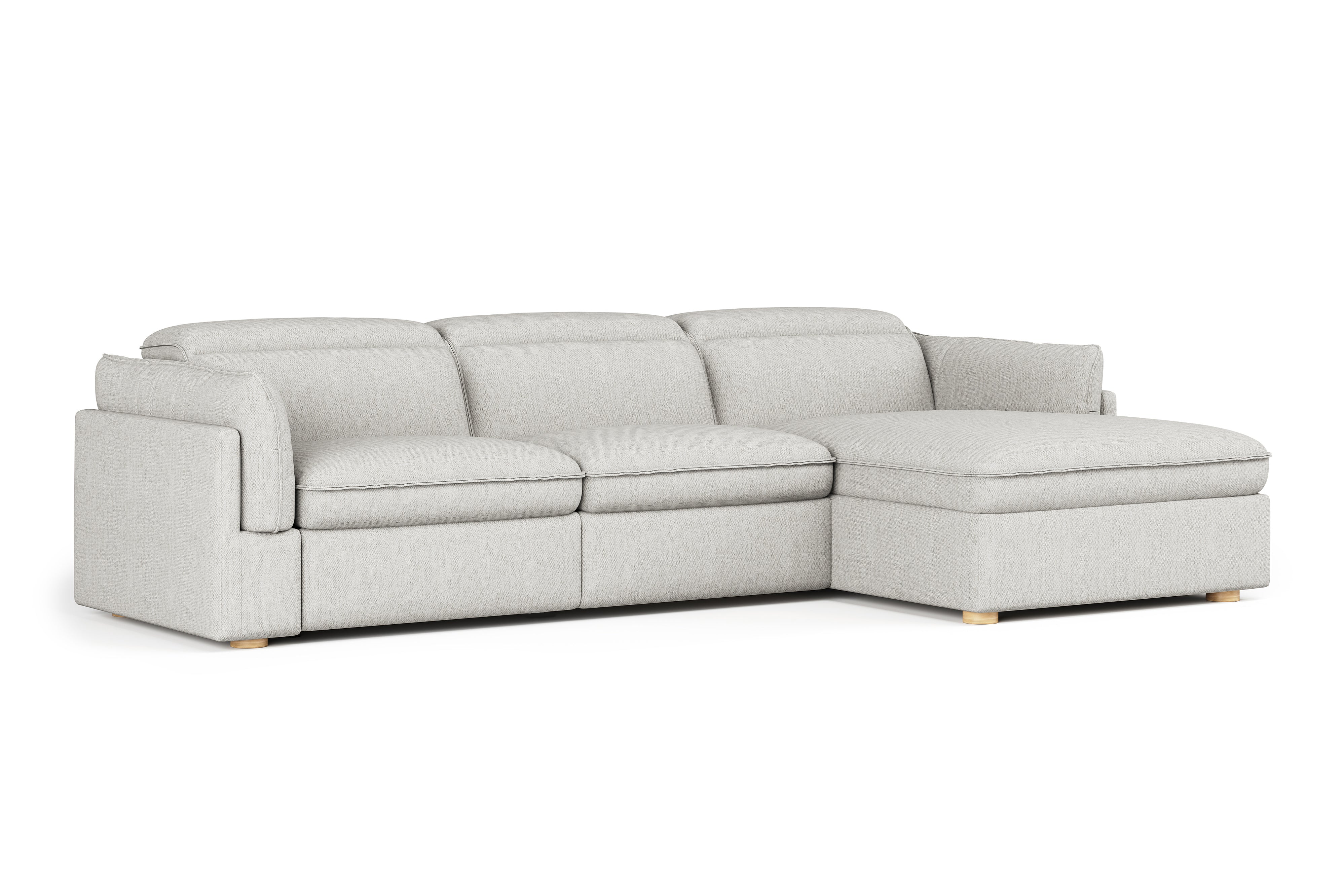 Fernanda Fabric Recliner Sectional Lounge - Image 52