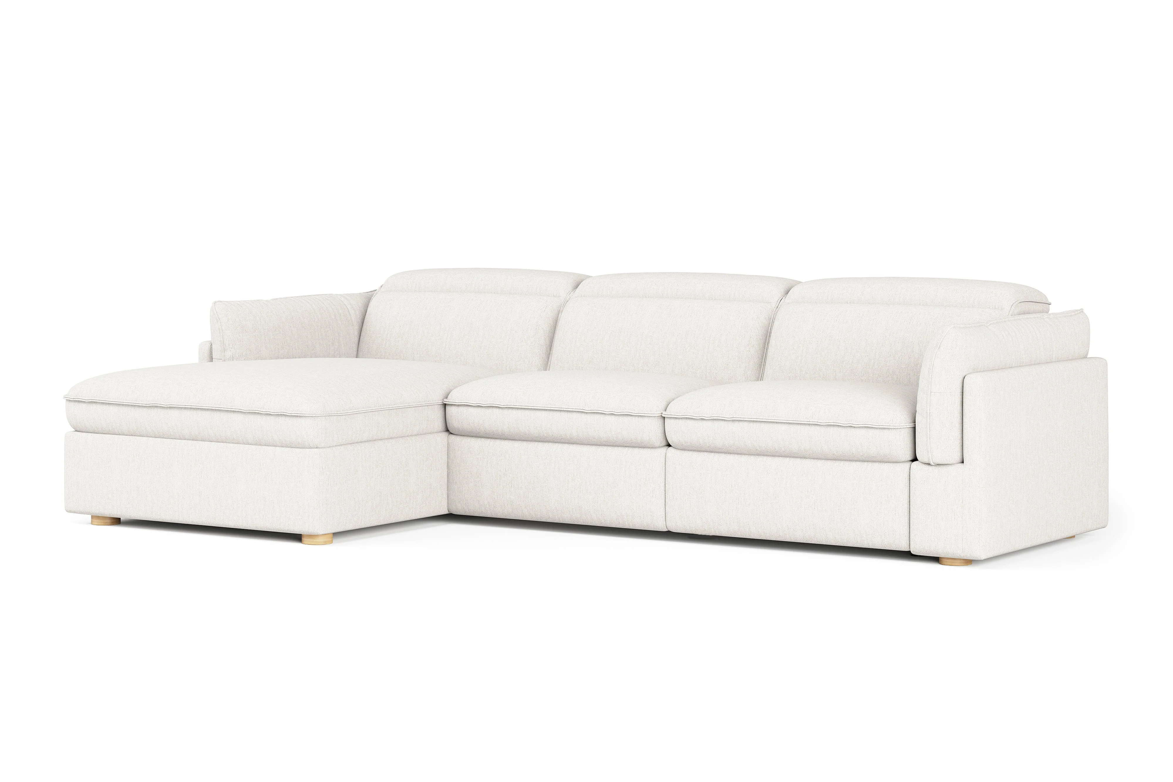 Fernanda Fabric Recliner Sectional Lounge - Image 8