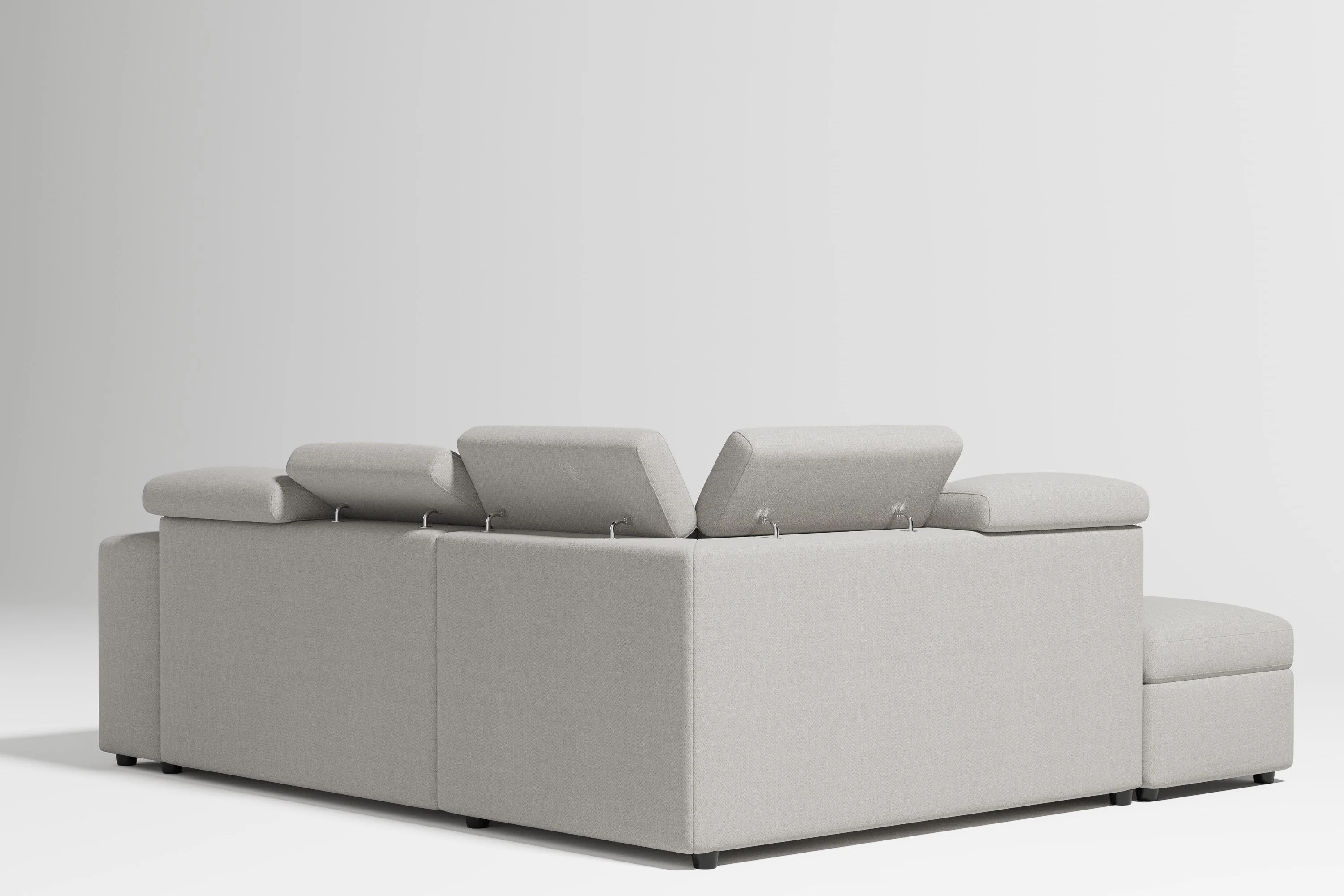 Finn Fabric Sectional Lounge Bed - Image 12