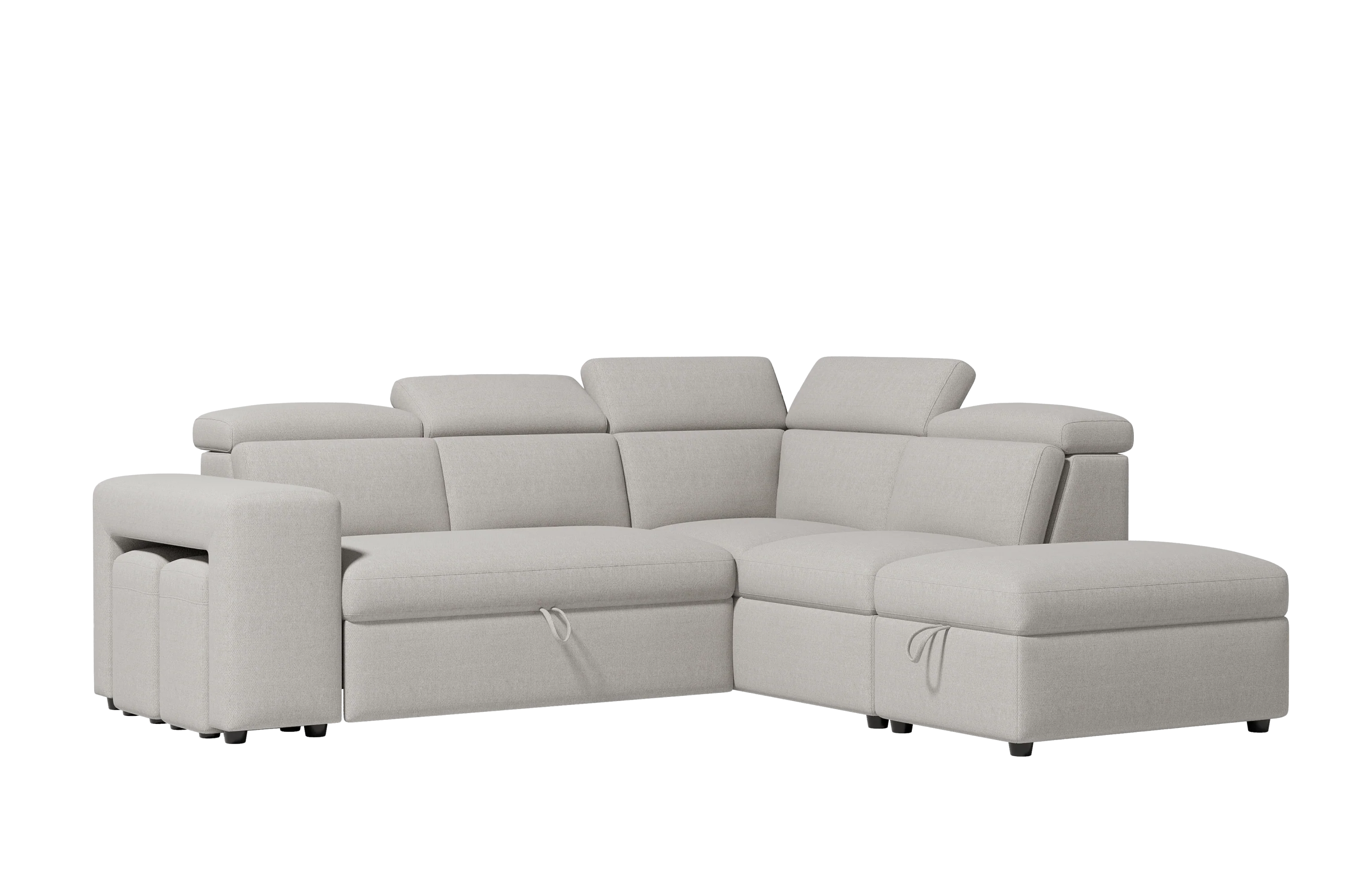 Finn Fabric Sectional Lounge Bed - Image 13