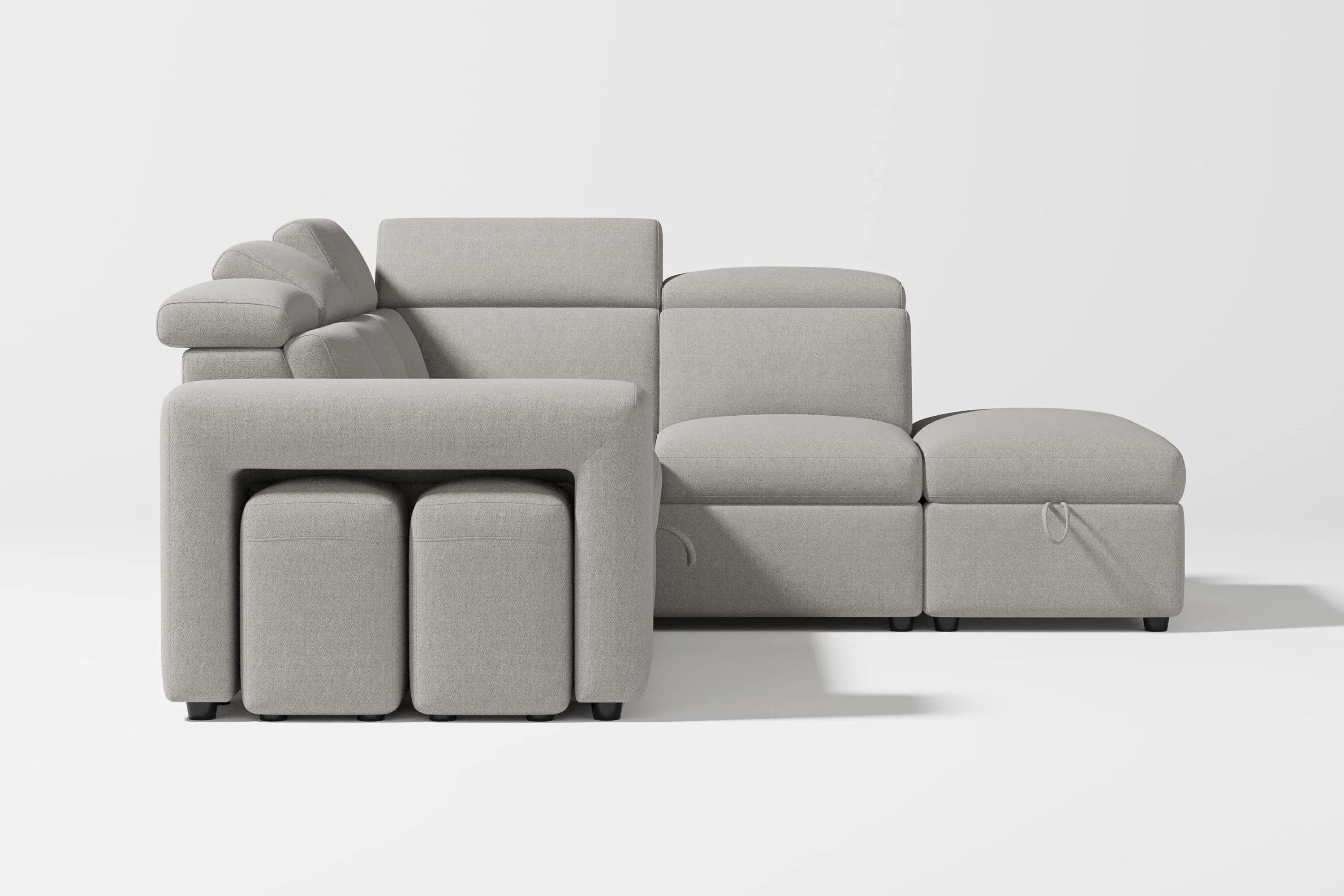 Finn Fabric Sectional Lounge Bed - Image 23