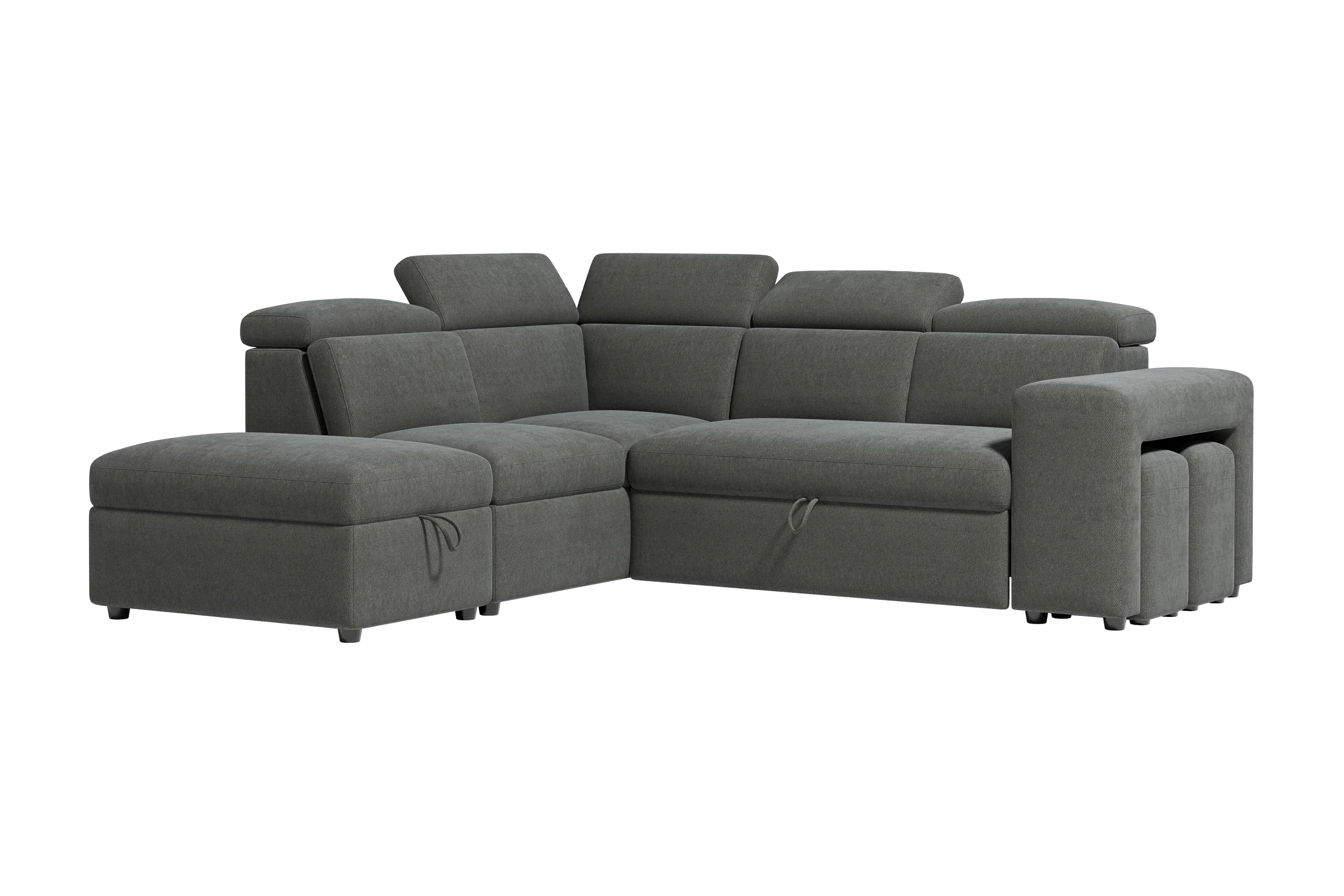 Finn Fabric Sectional Lounge Bed - Image 25