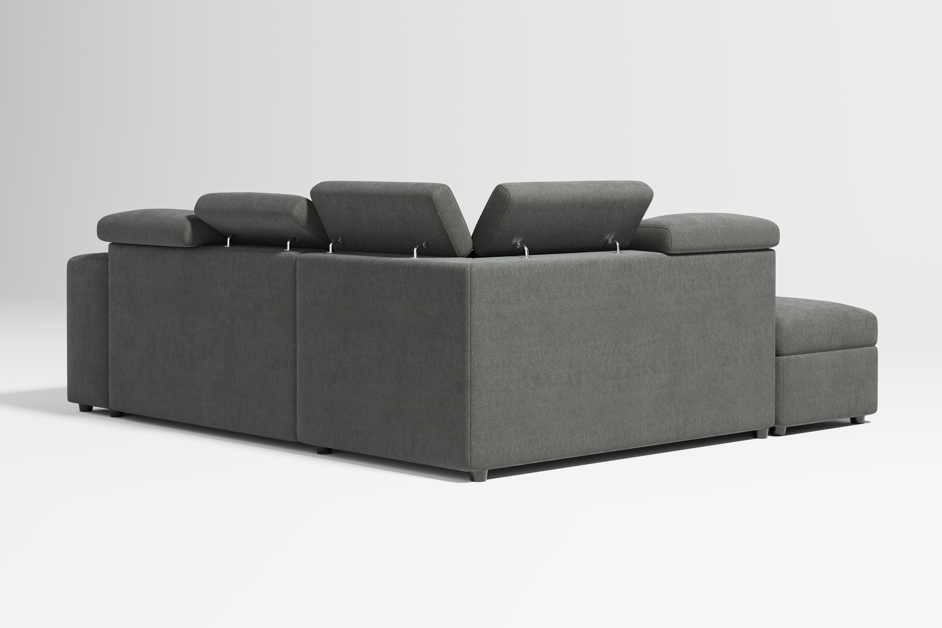 Finn Fabric Sectional Lounge Bed - Image 36