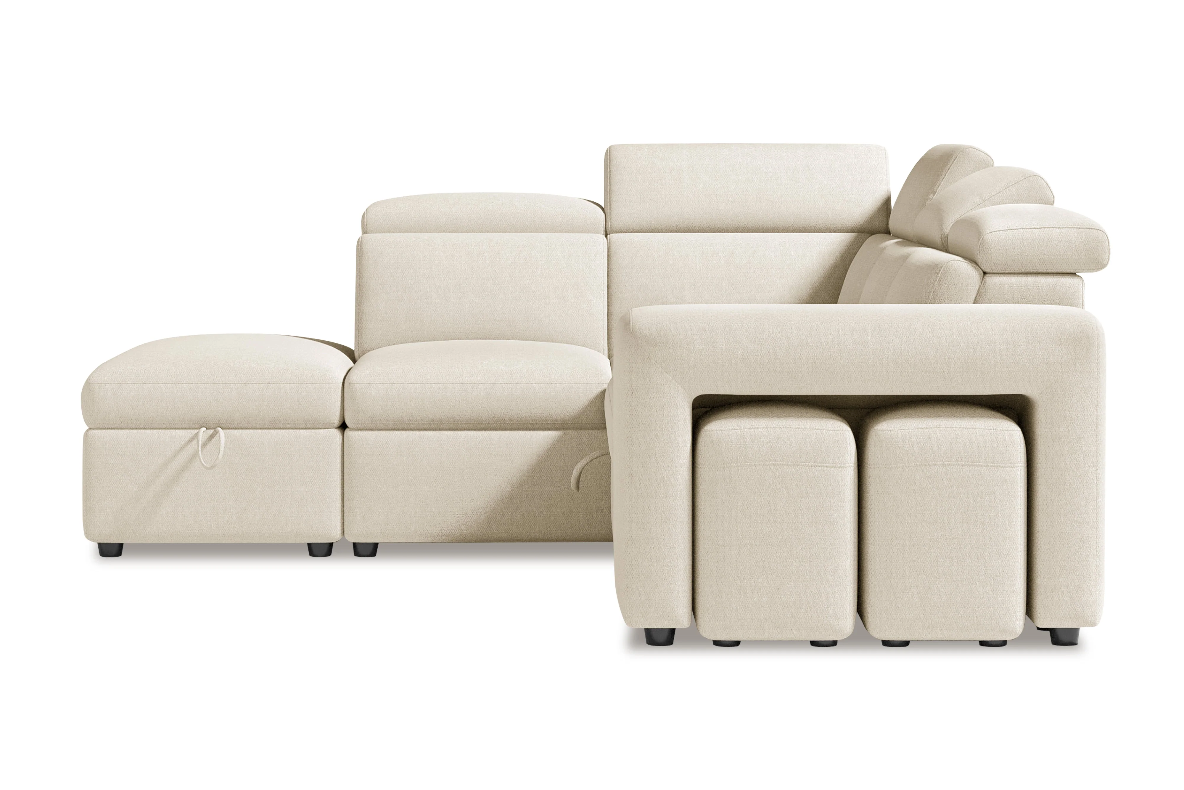 Finn Fabric Sectional Lounge Bed - Image 59