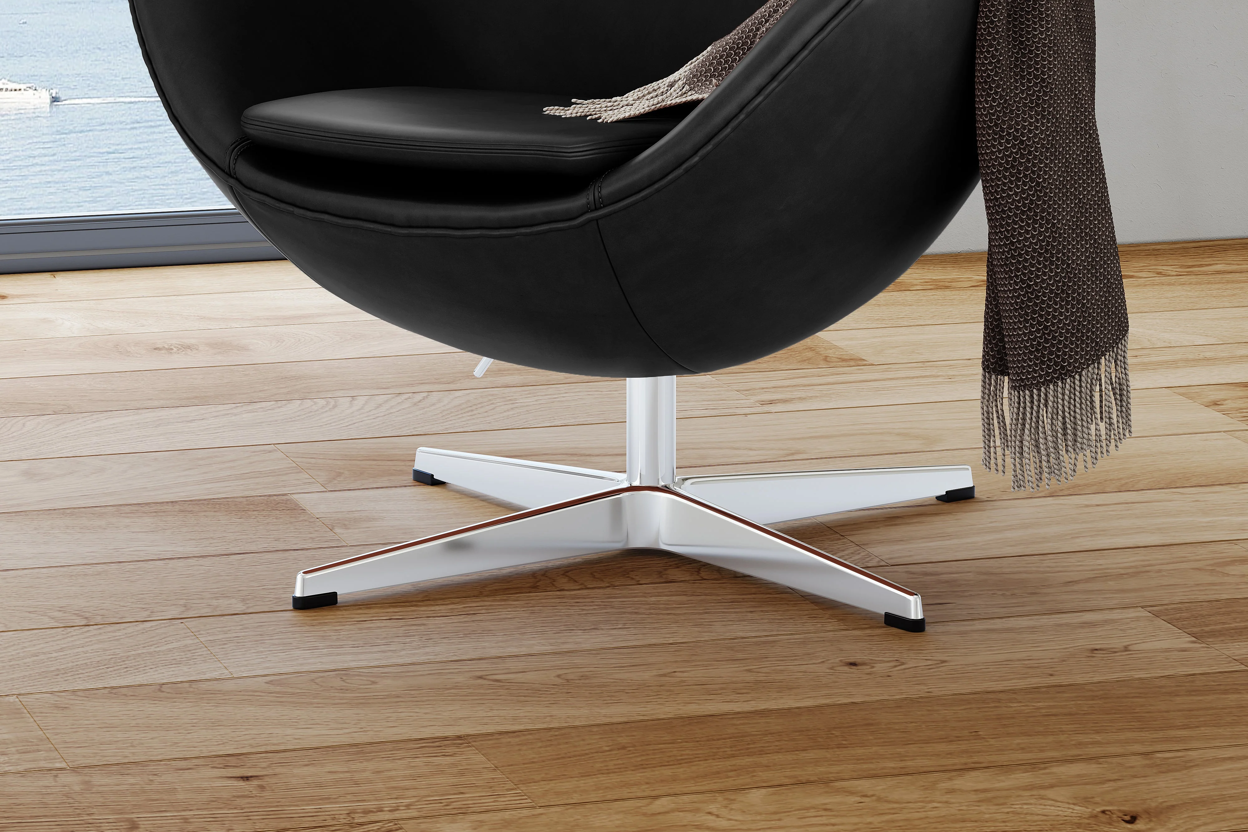 Finola Leather Accent Chair - Image 26