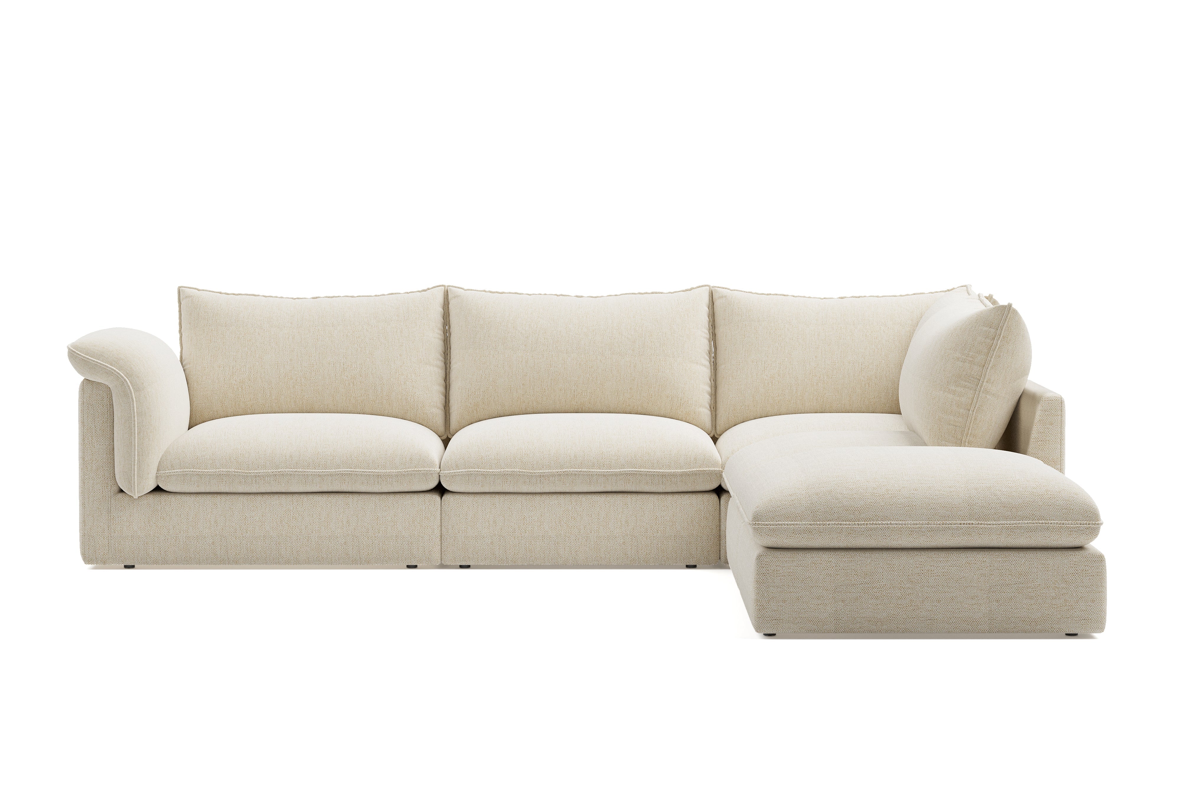 Frederick Fabric Corner Sectional Lounge - Image 16