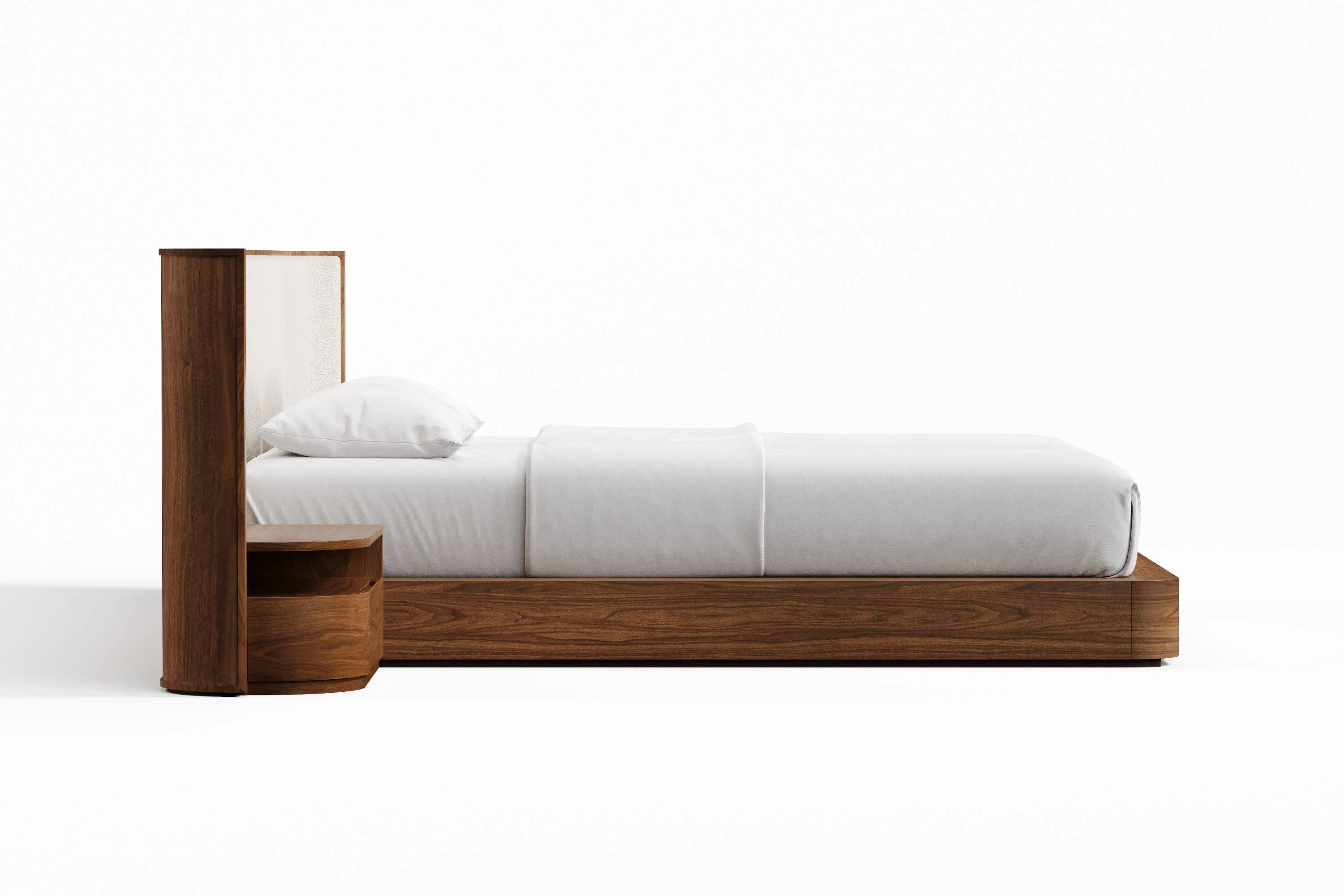 Gianna Wood Bed Frame - Image 7