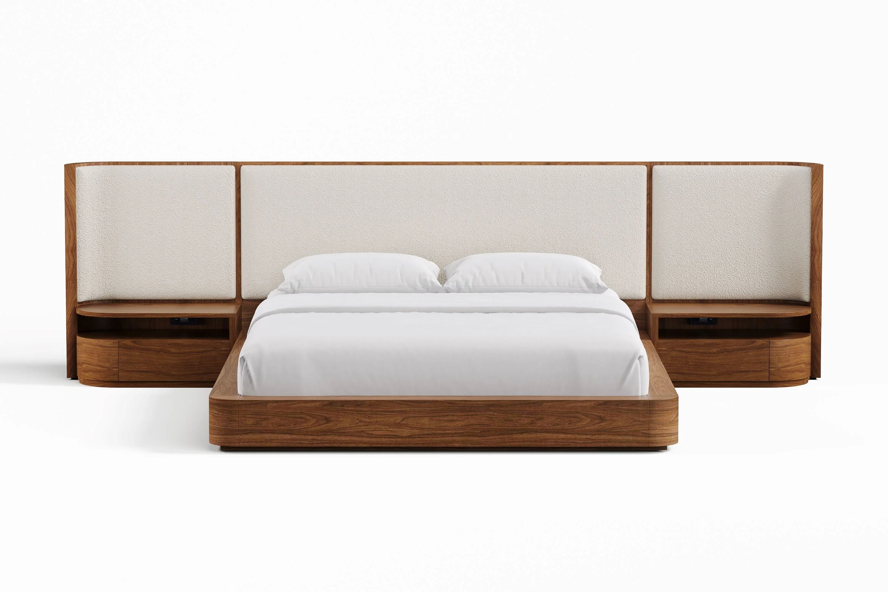 Gianna Wood Bed Frame - Image 9