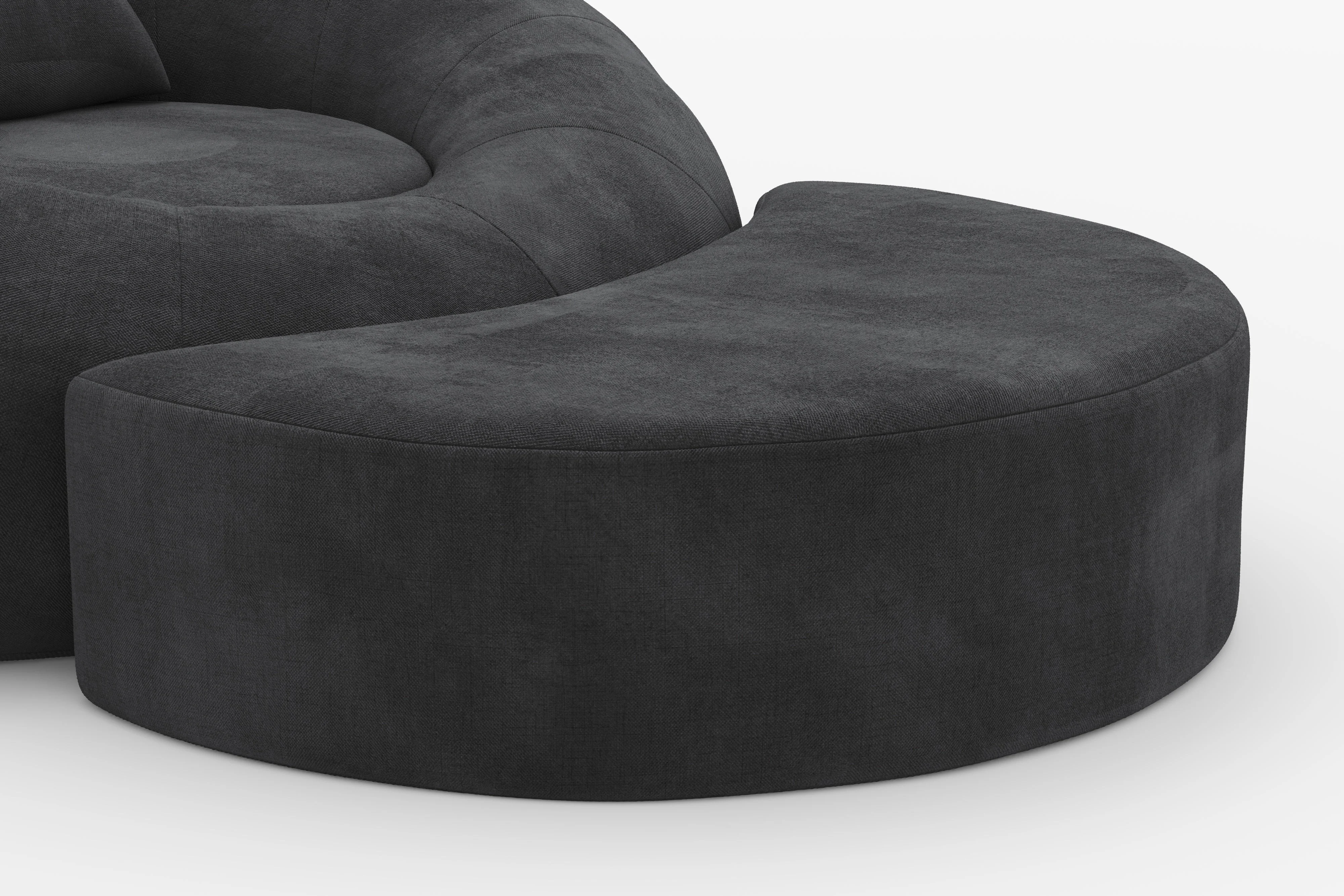 Grace Fabric Cuddle Seat with Footrest - Image 9