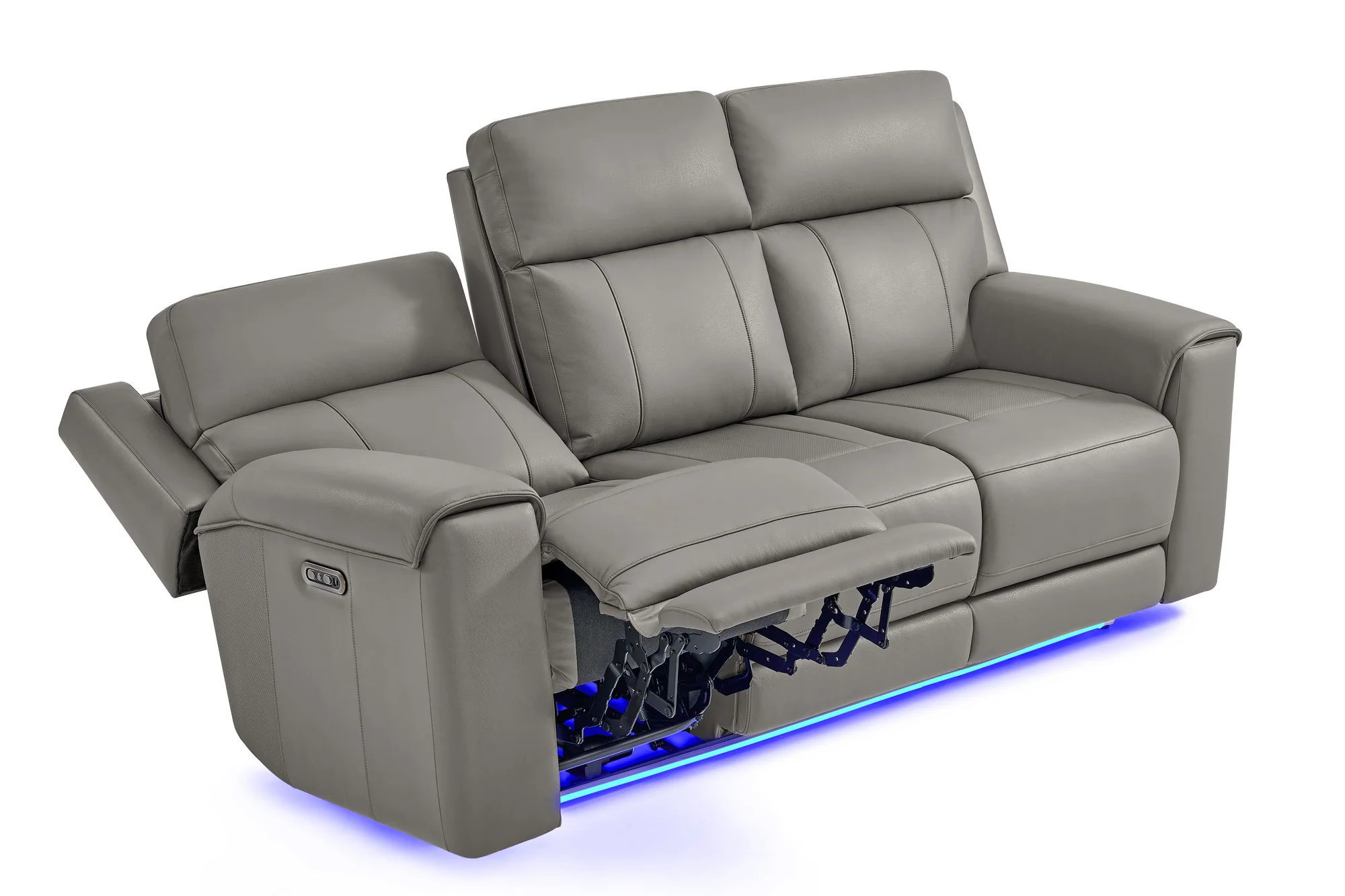Harbour Immersive Audio Leather Dual Recliner Lounge with Heat & Massage & Ventilation - Image 18