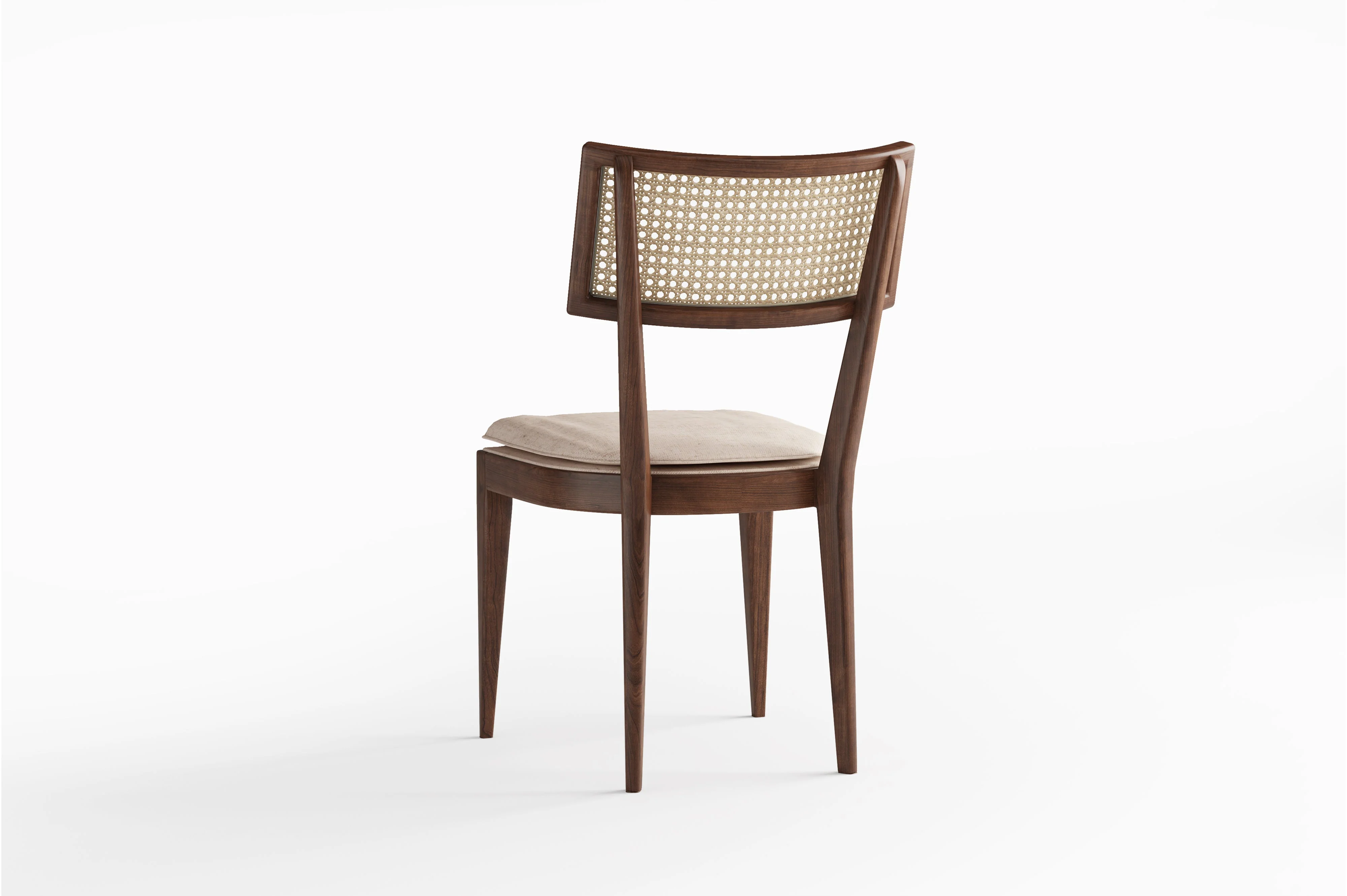 Harper Woven Cane Dining Chair (Set of 2) - Image 6