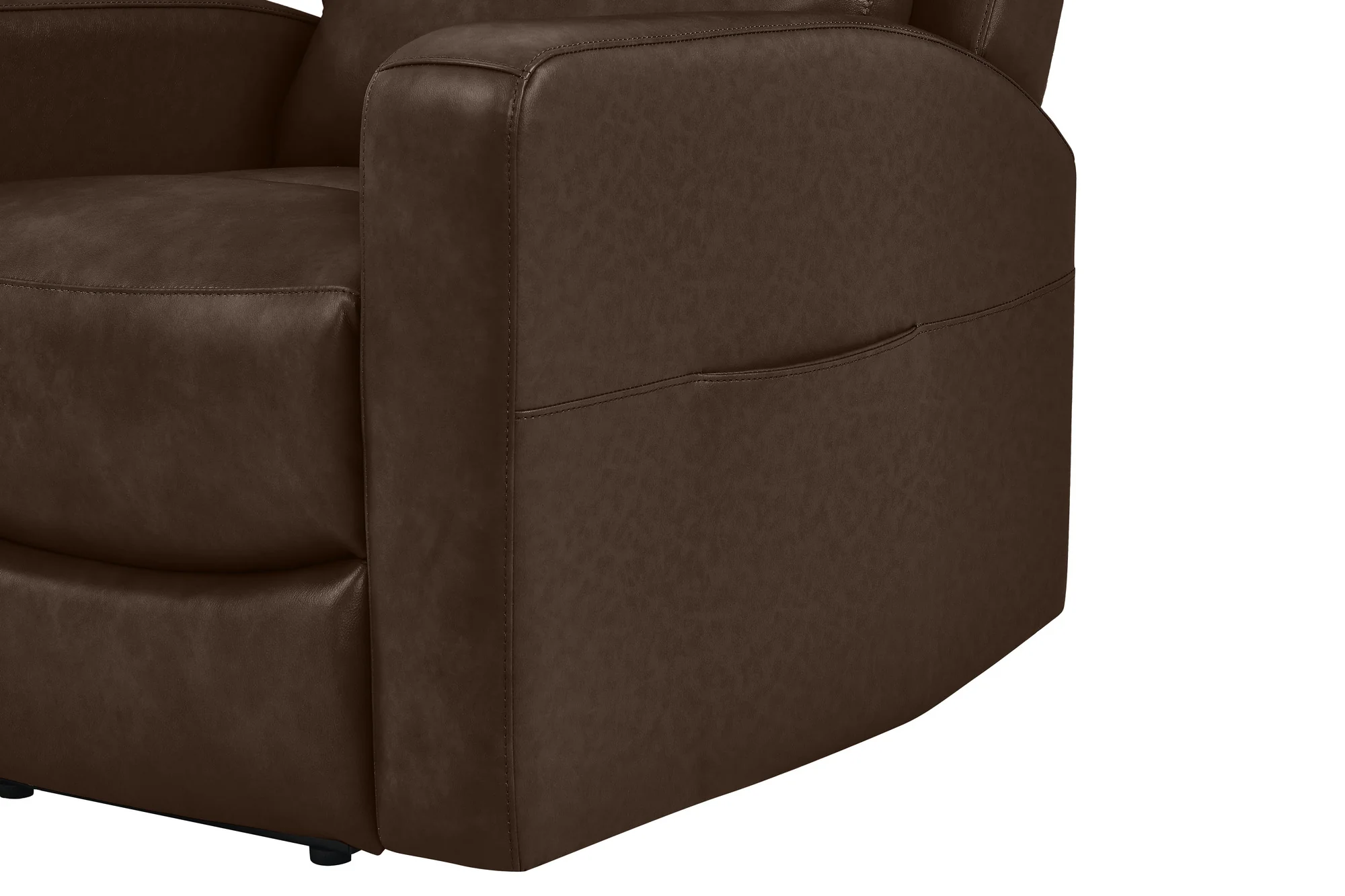 Hector Leather Power Lift Recliner Chair with Heat & Massage - Image 15