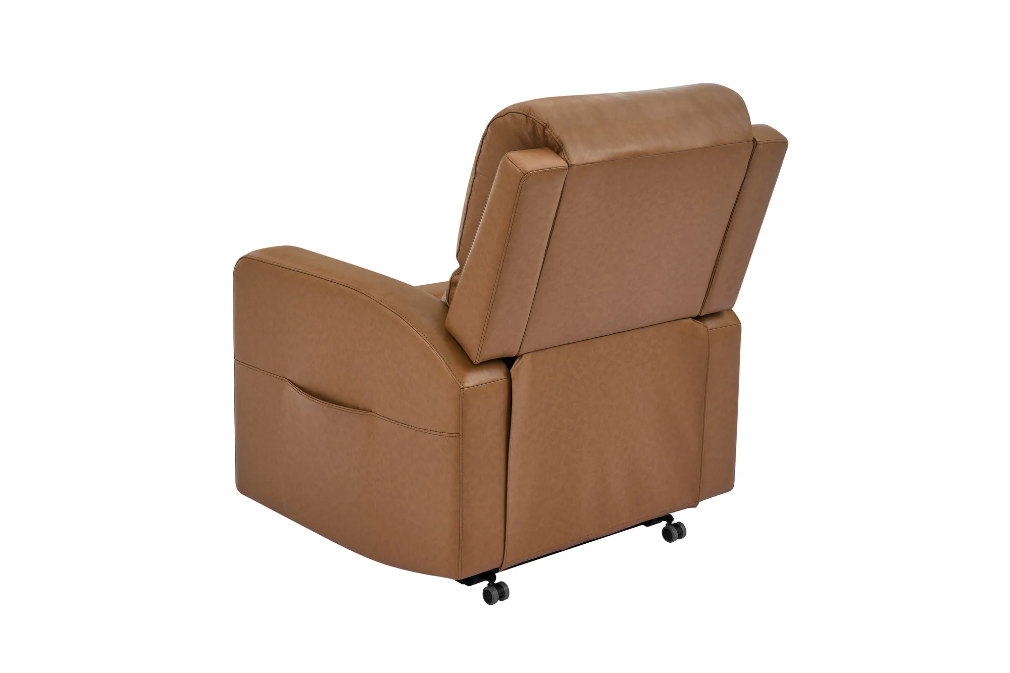 Hector Leather Power Lift Recliner Chair with Heat & Massage - Image 30