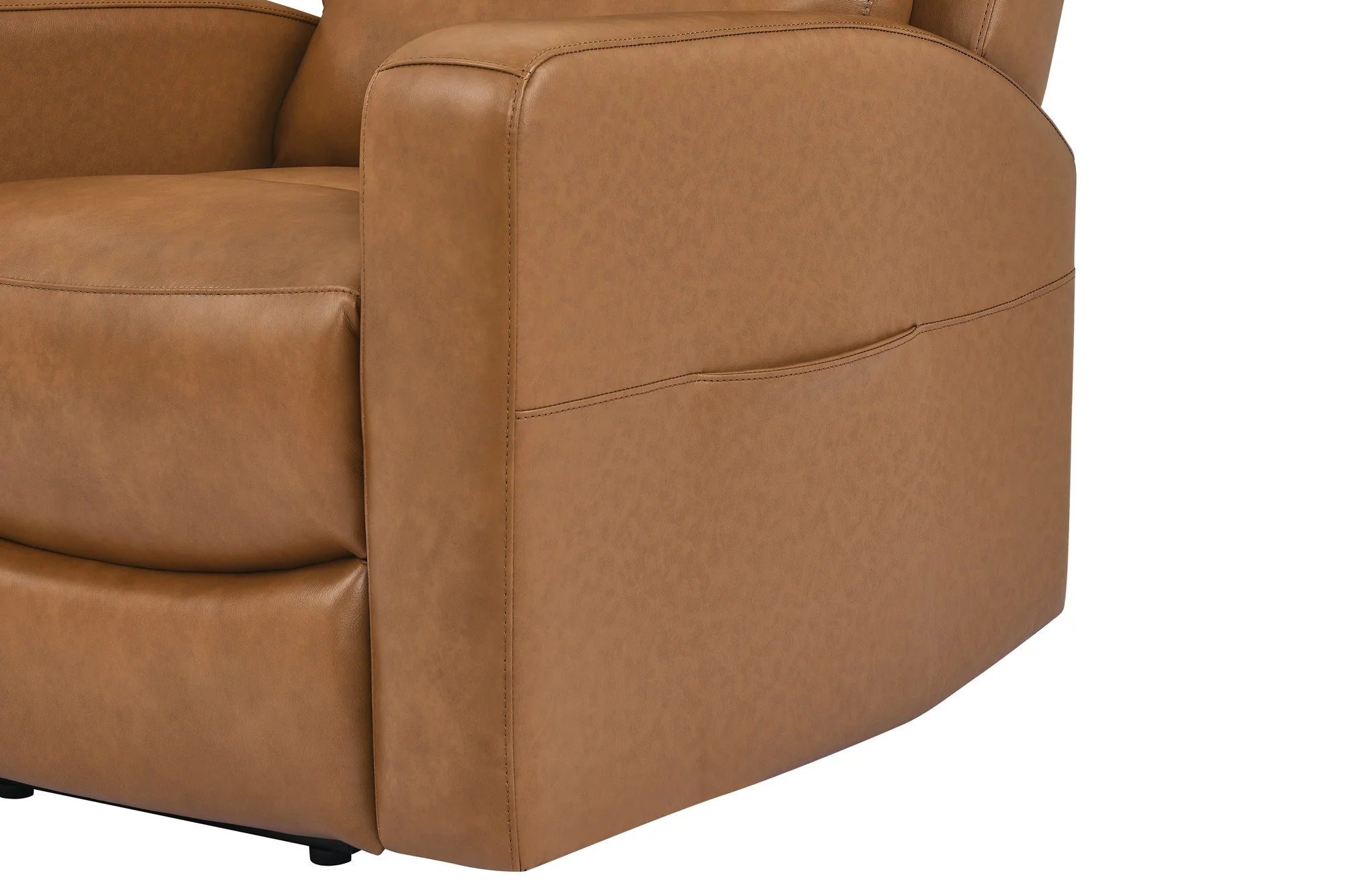 Hector Leather Power Lift Recliner Chair with Heat & Massage - Image 33