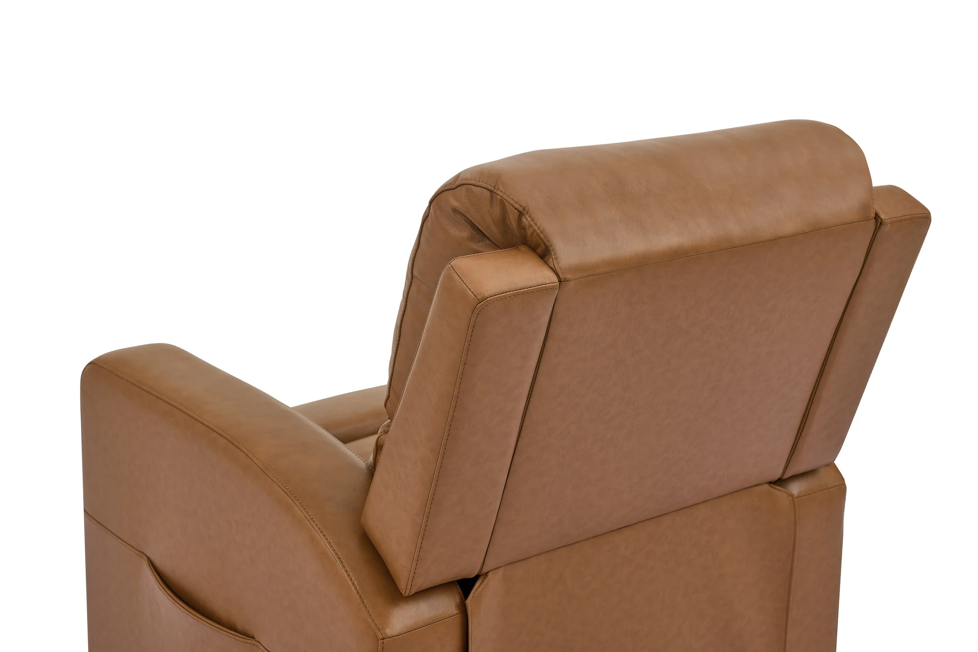 Hector Leather Power Lift Recliner Chair with Heat & Massage - Image 34