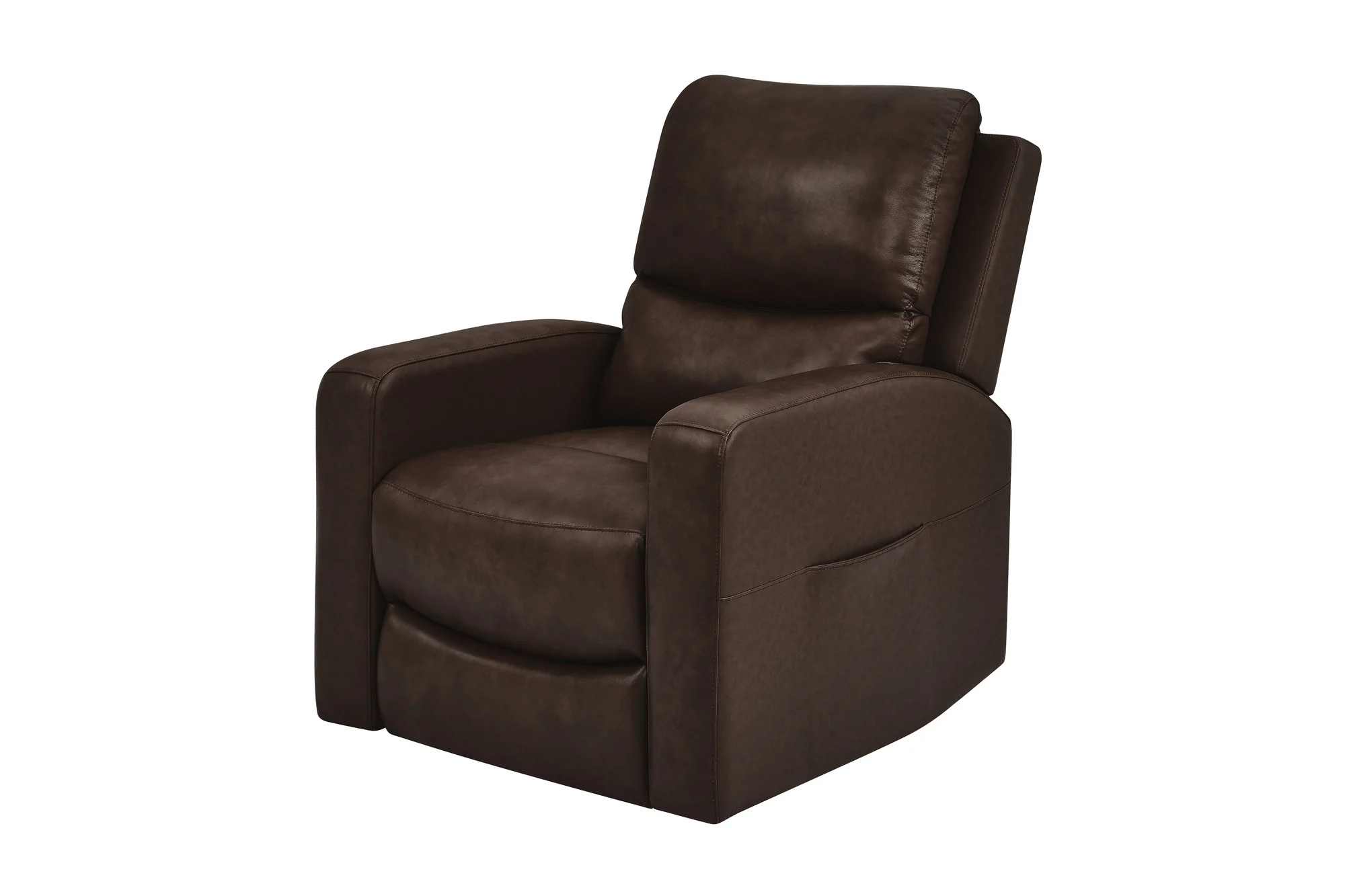 Hector Leather Power Lift Recliner Chair with Heat & Massage - Image 8