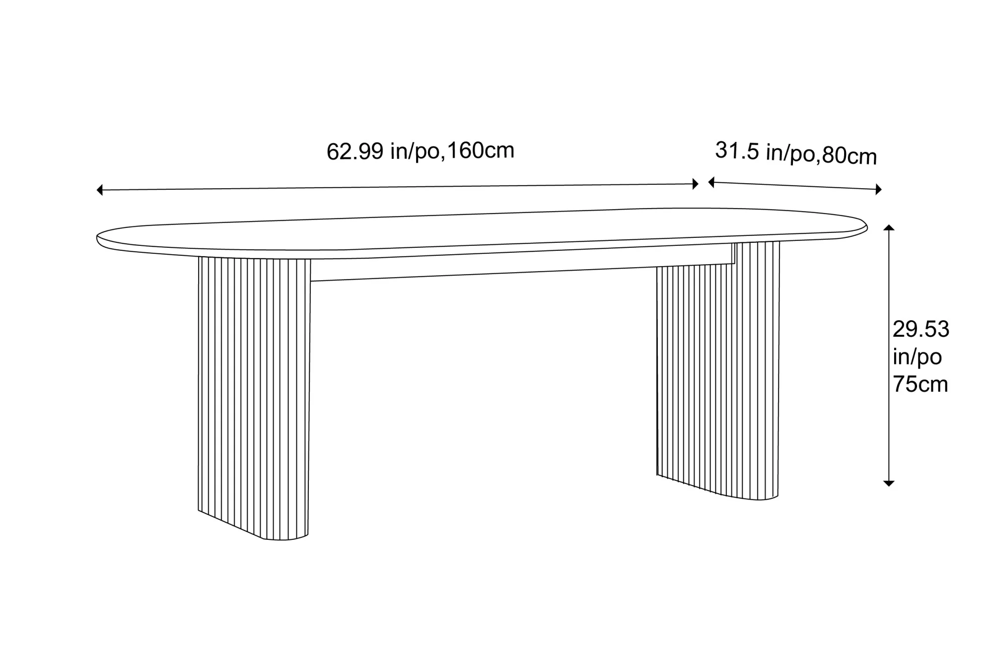 Ignatius Wood Dining Table - Image 3