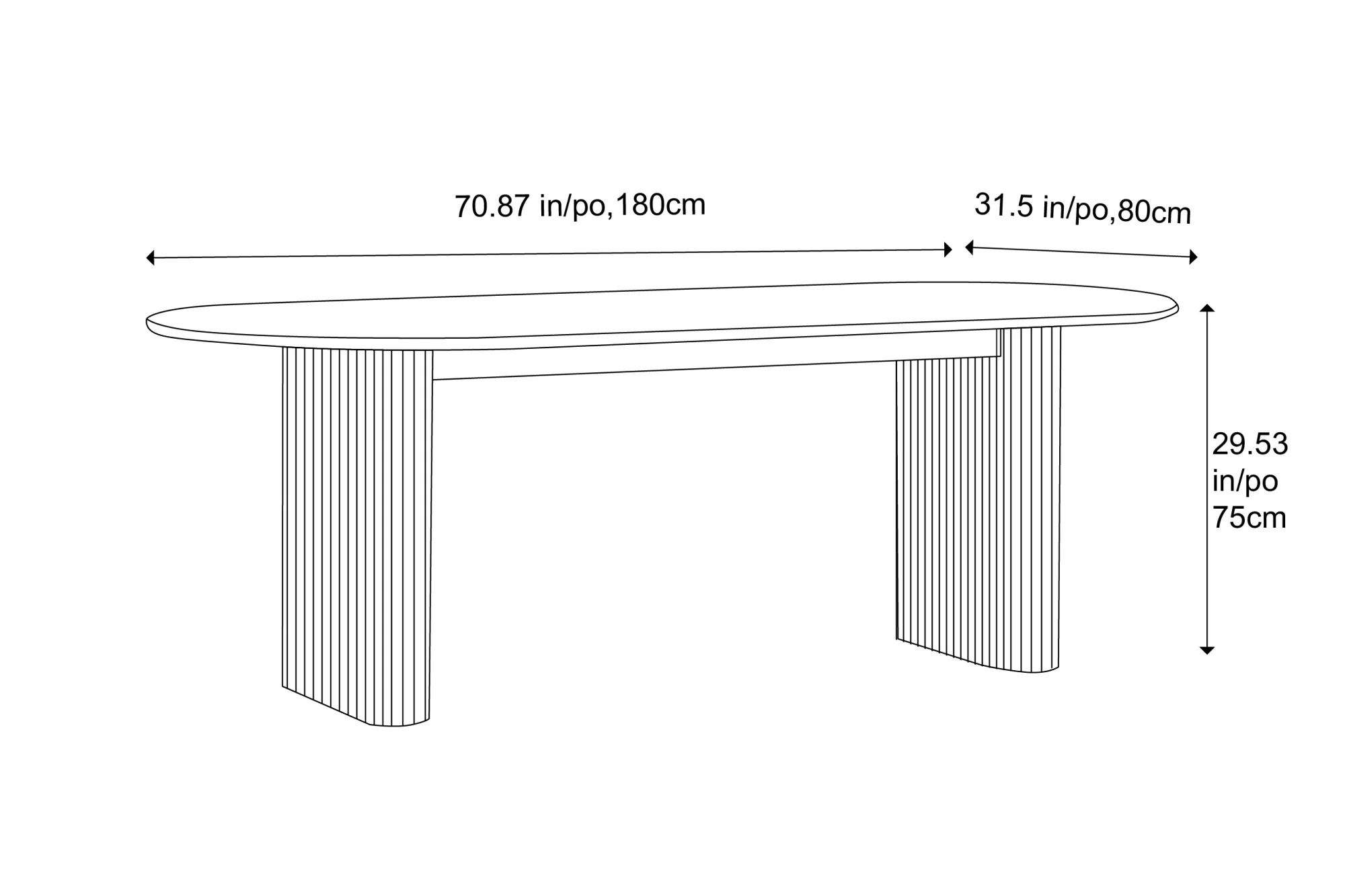 Ignatius Wood Dining Table - Image 8