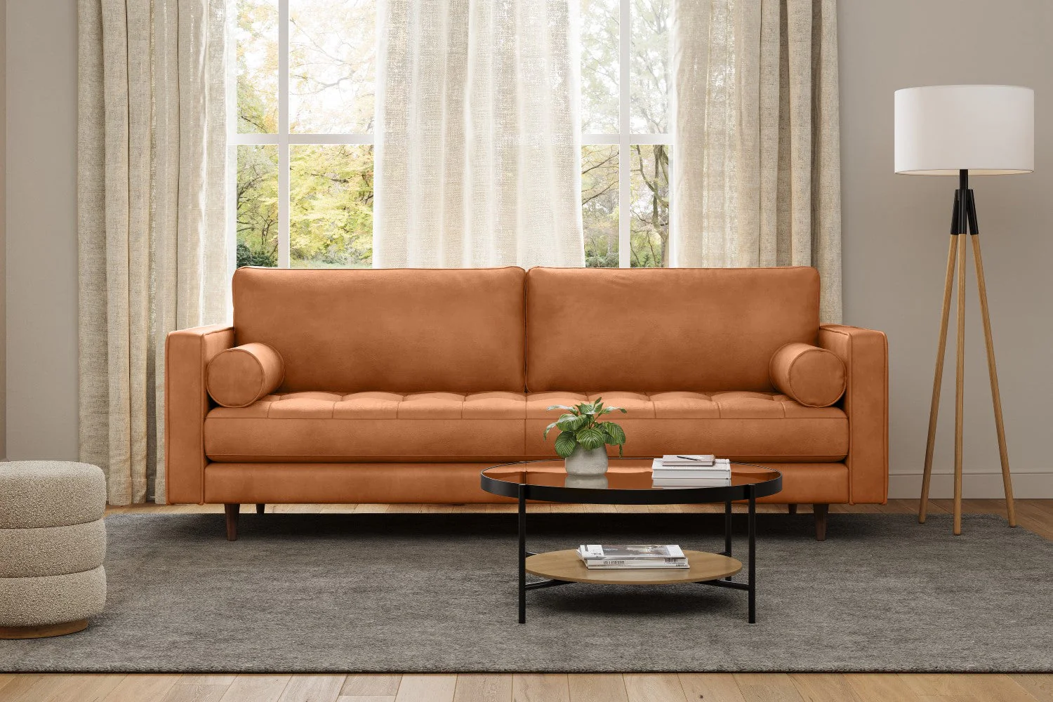 Isabella Leather Lounge - Image 4