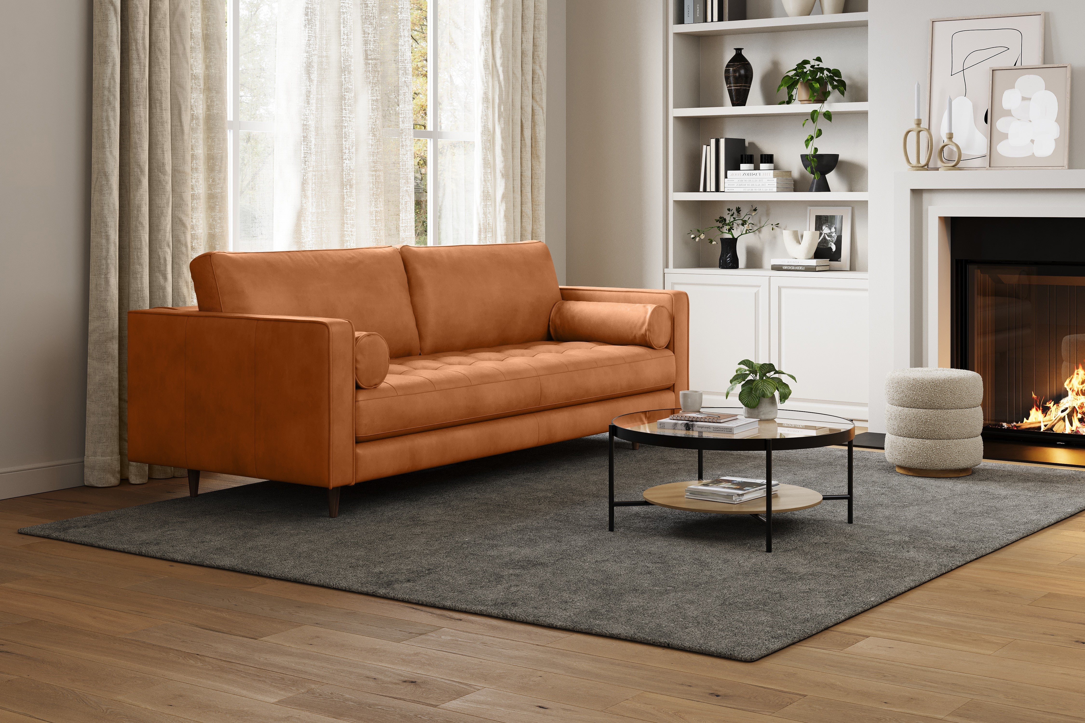 Isabella Leather Lounge - Image 5