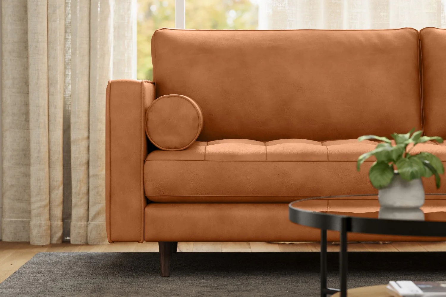Isabella Leather Lounge - Image 7
