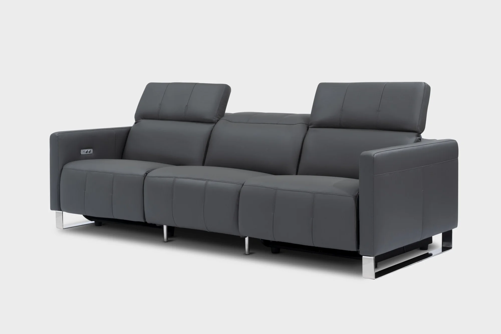 Isla Leather Recliner Lounge - Image 10