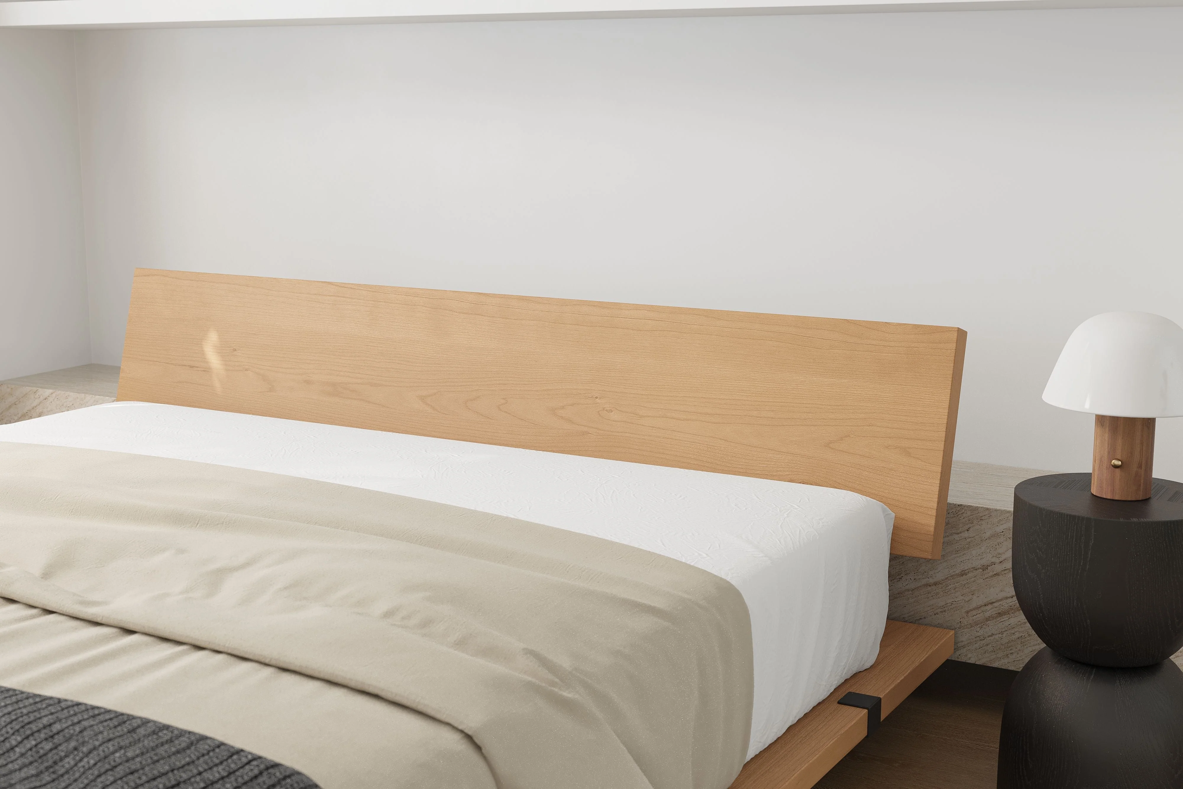 Jade Wood Bed Frame - Image 20