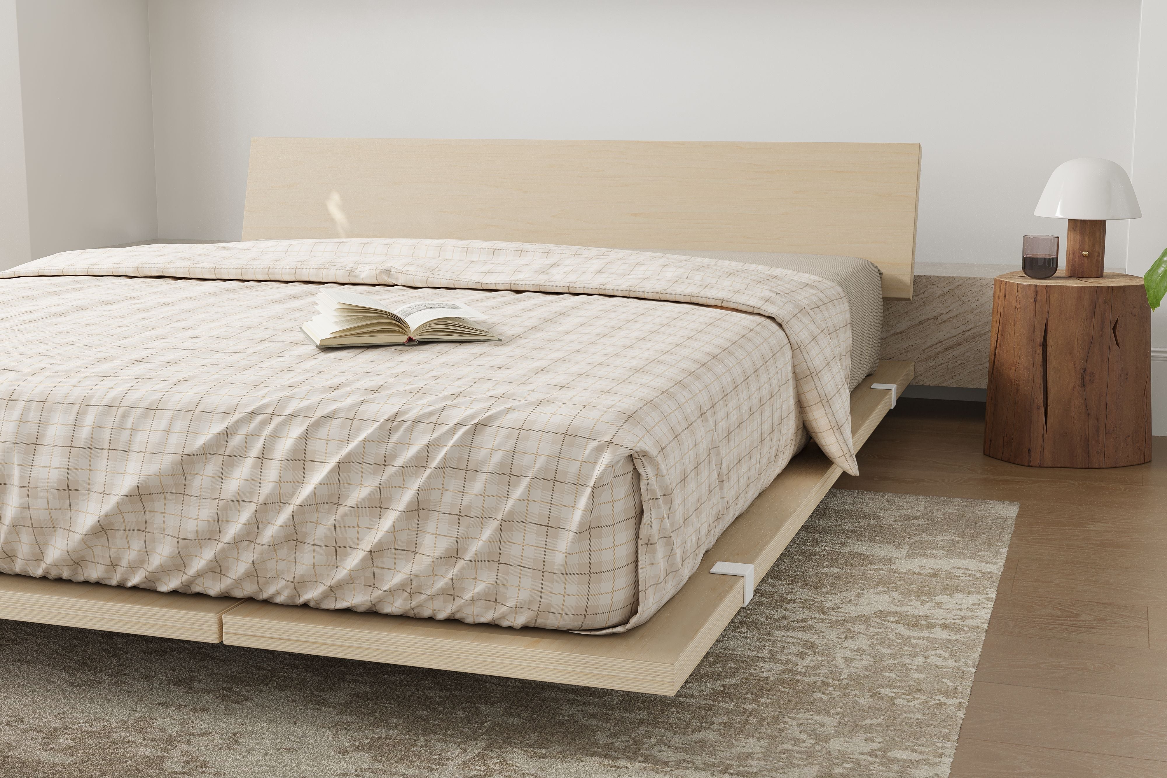 Jade Wood Bed Frame - Image 40