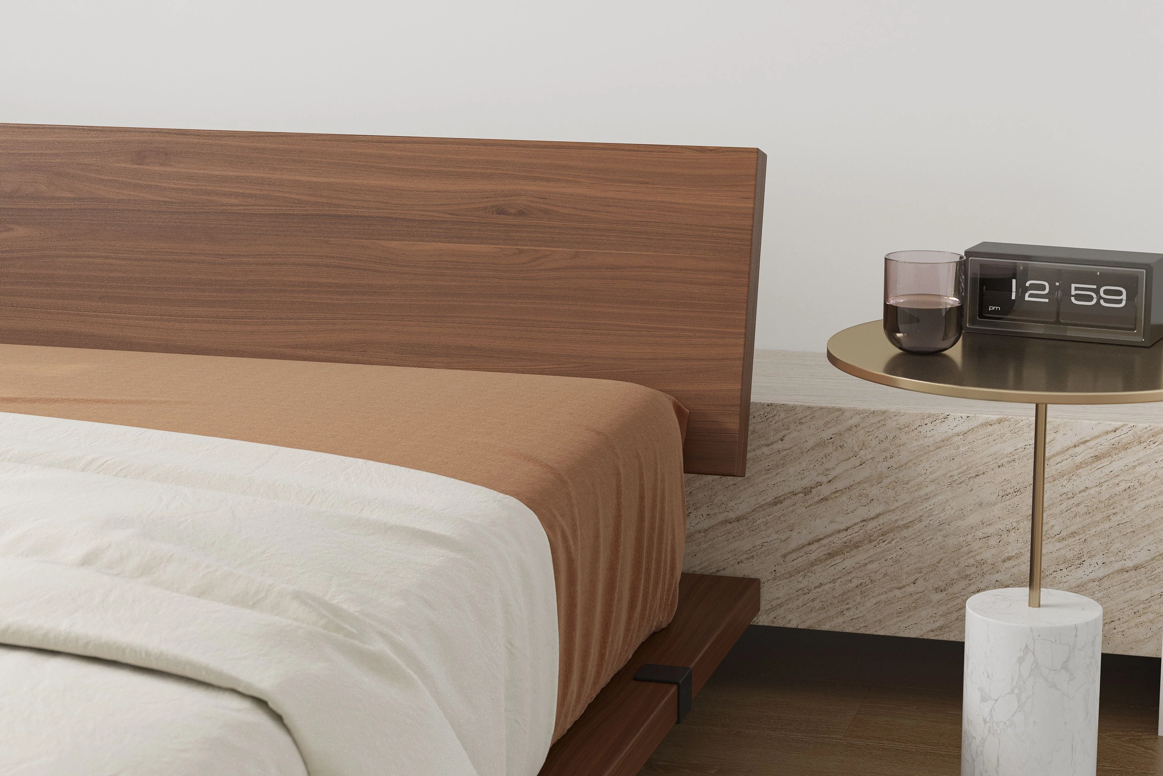 Jade Wood Bed Frame - Image 5