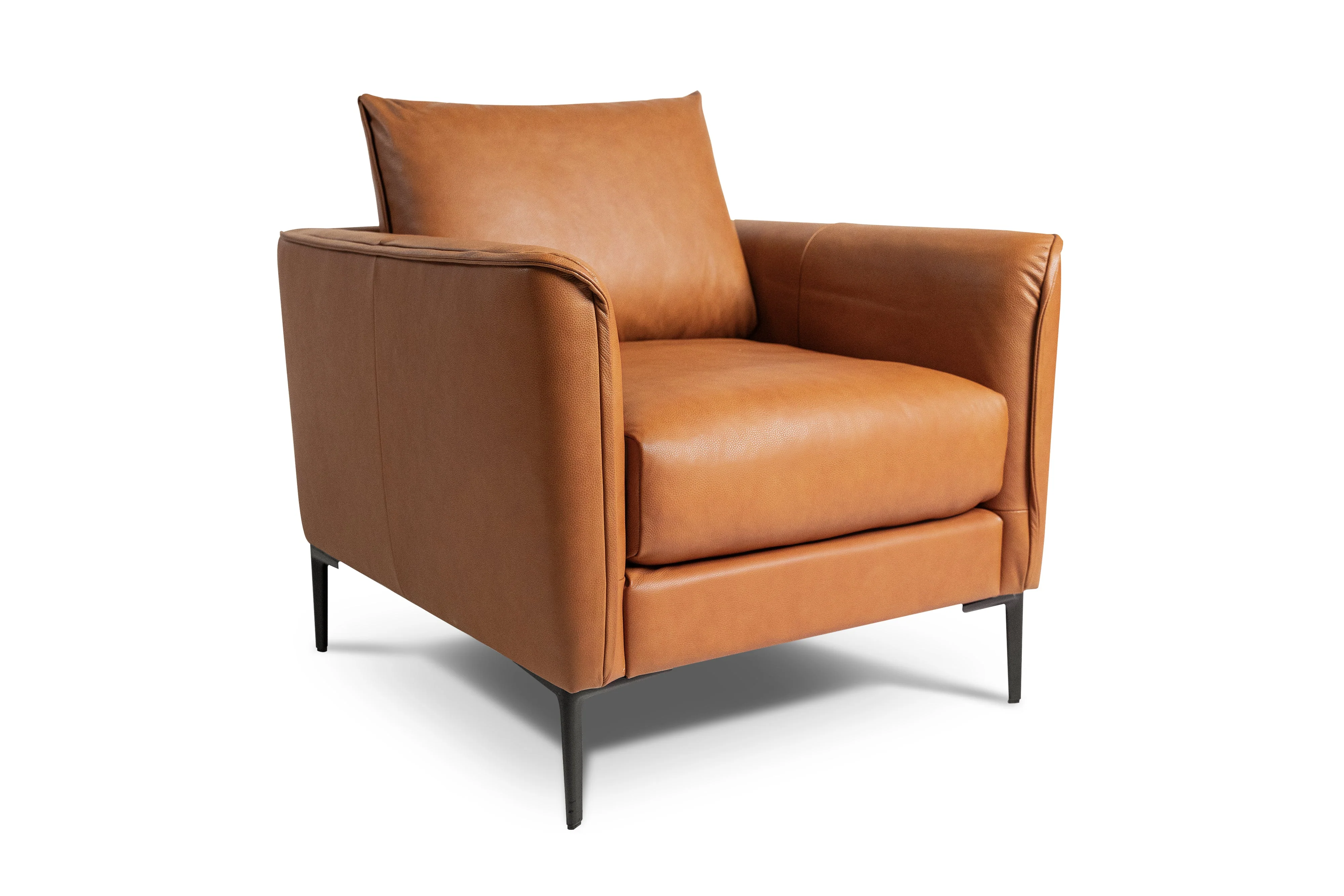 Jasper Leather Accent Chair - Image 8