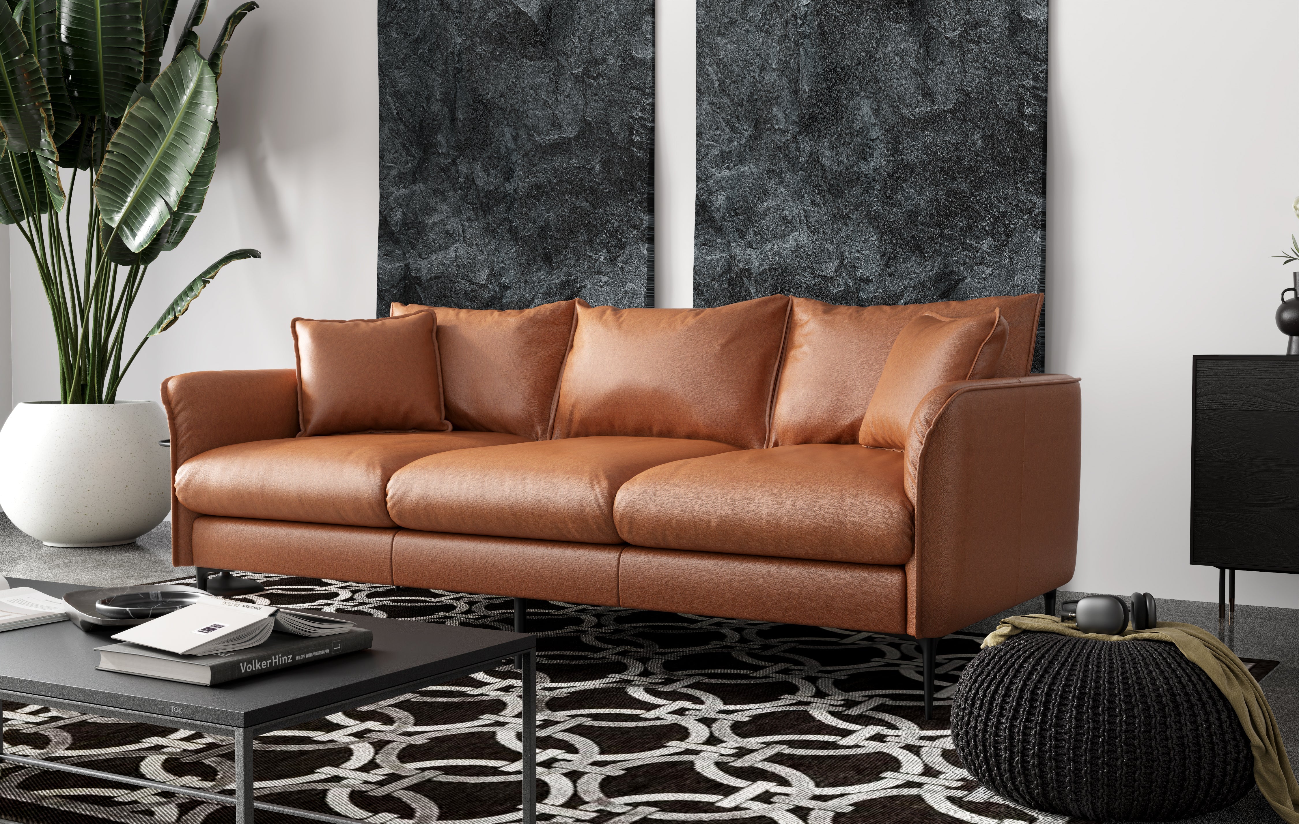 Jasper Leather Lounge - Image 17
