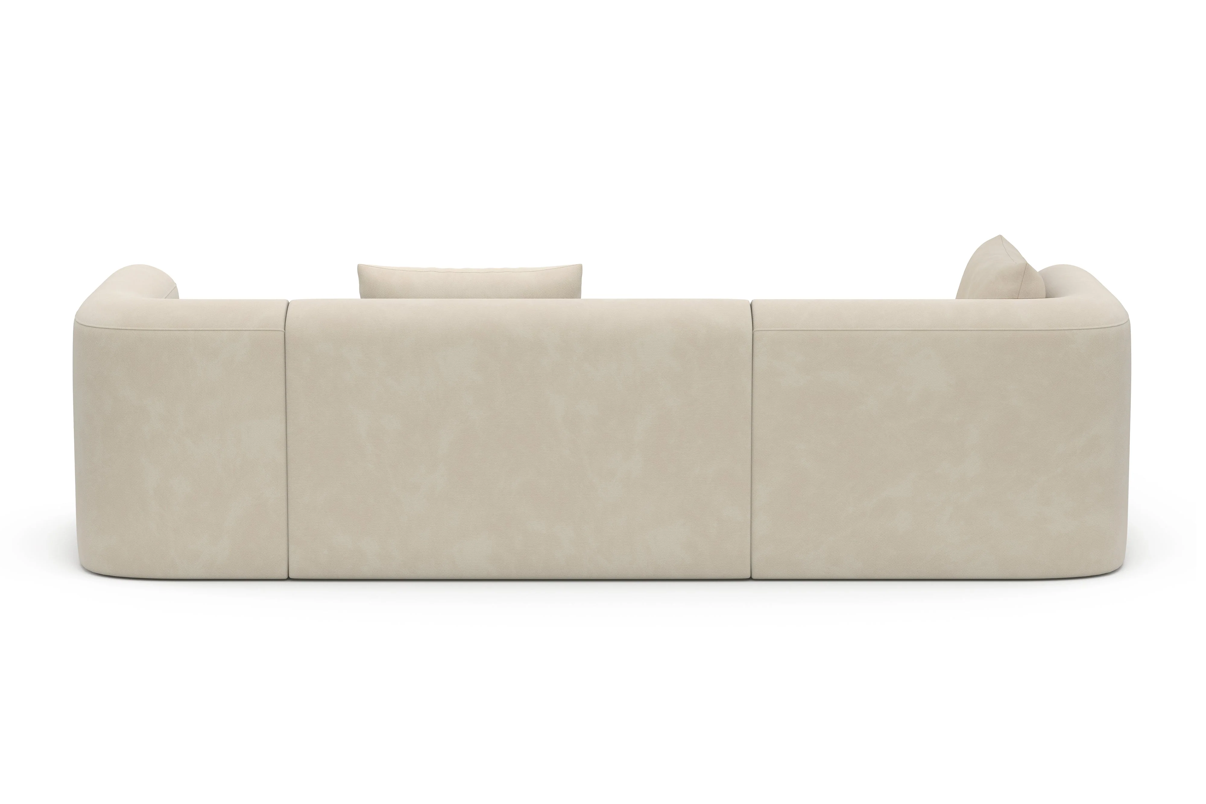 Jordyn Velvet Fabric Sectional Lounge - Image 15