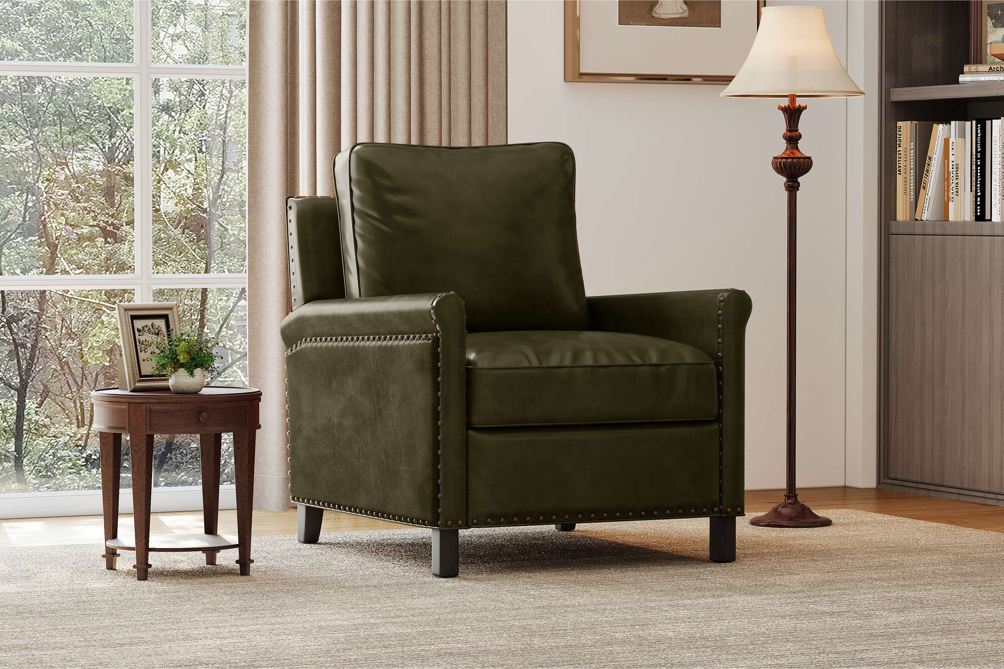 Jovany Leather Recliner Chair - Image 14