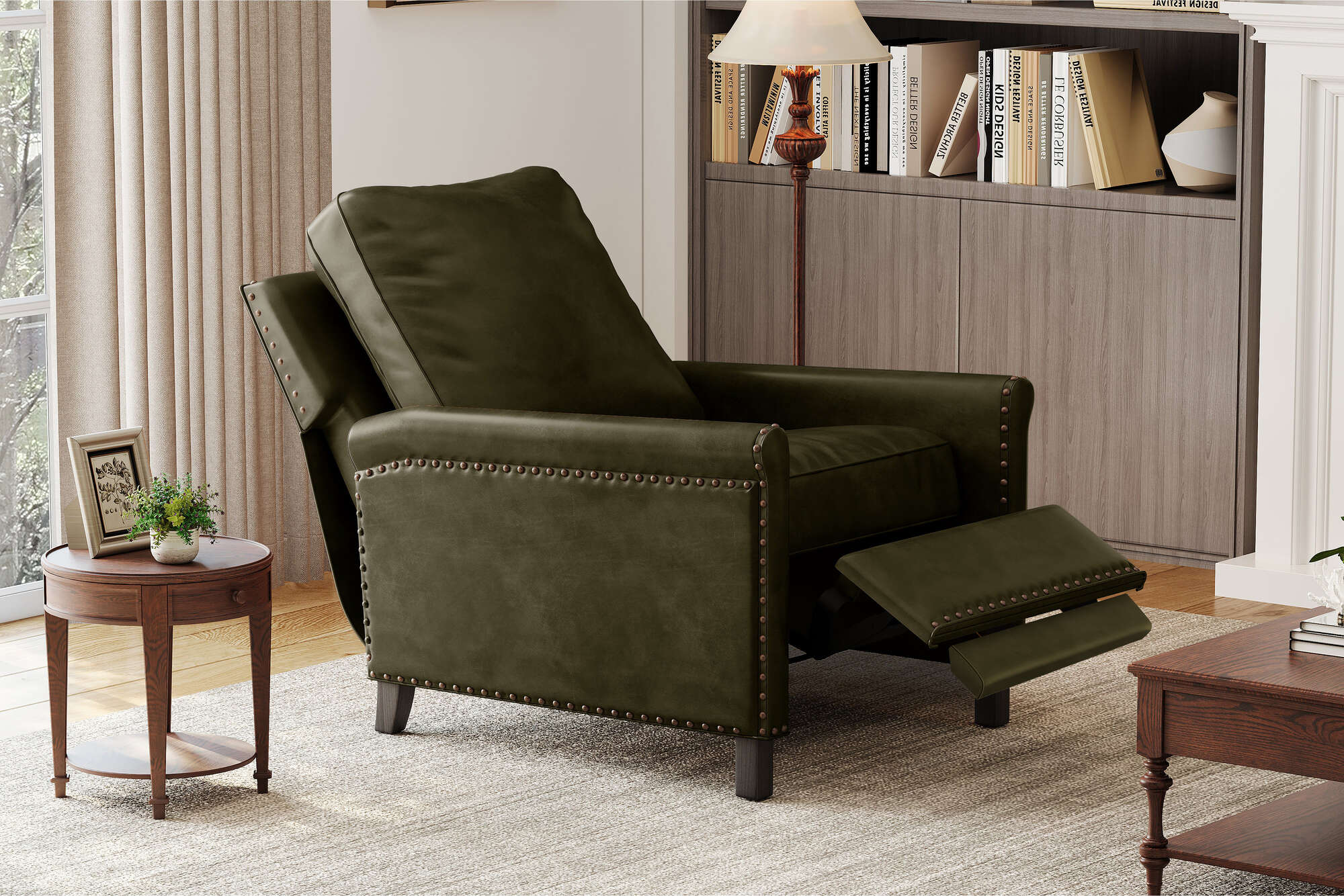 Jovany Leather Recliner Chair - Image 18