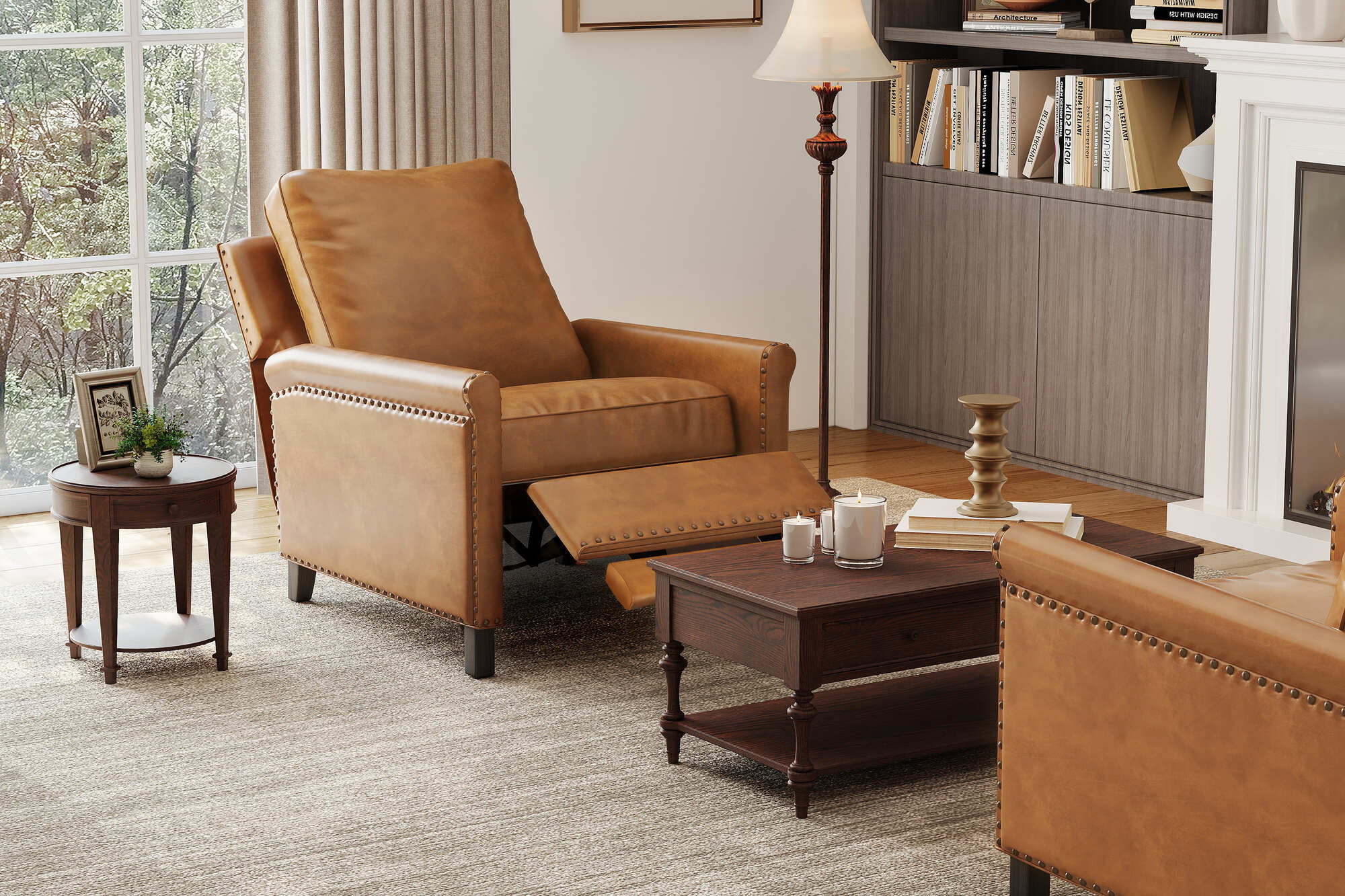 Jovany Leather Recliner Chair - Image 2