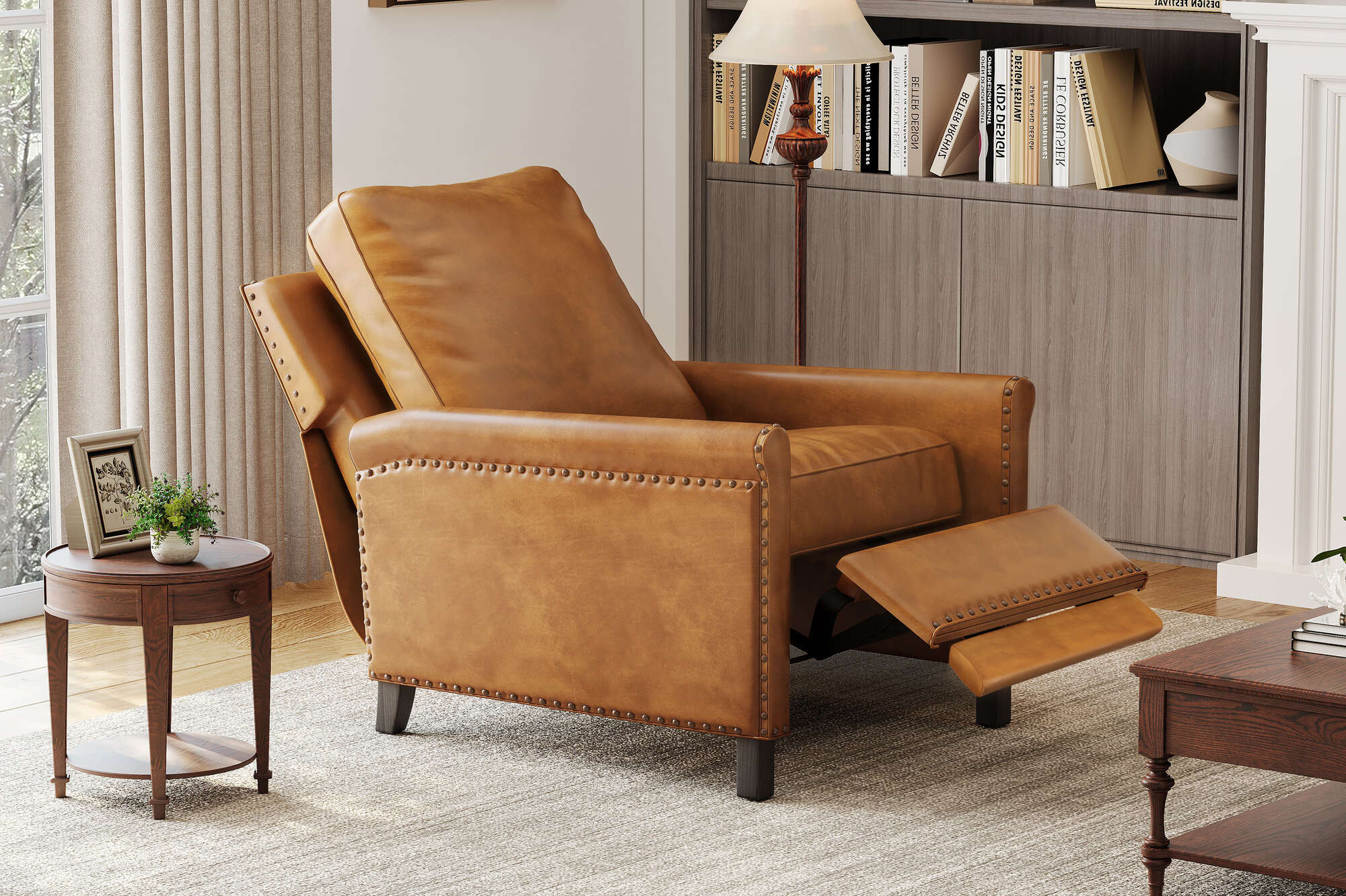 Jovany Leather Recliner Chair - Image 4
