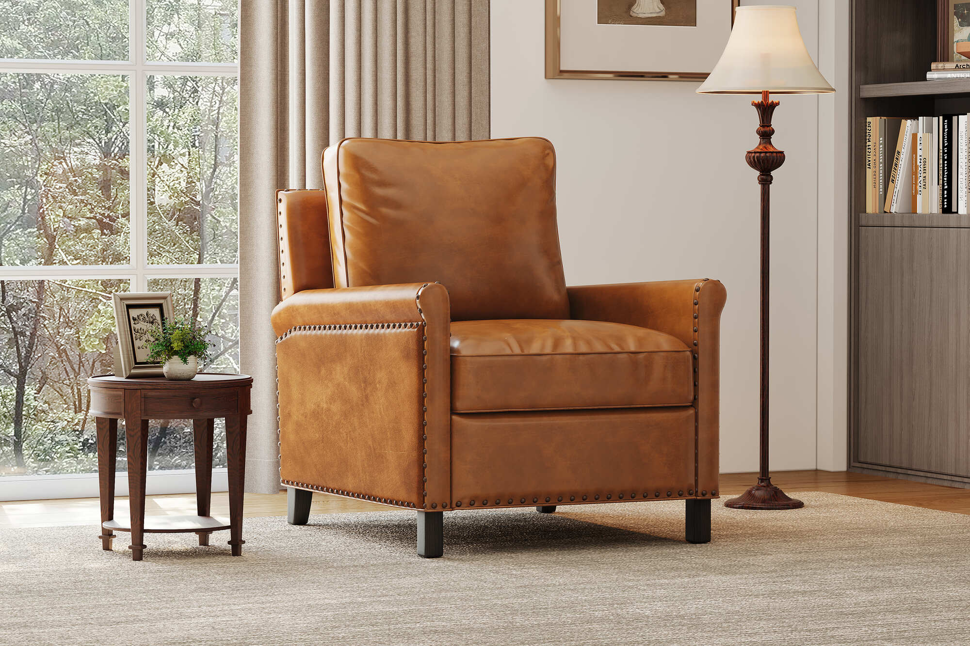 Jovany Leather Recliner Chair - Image 5