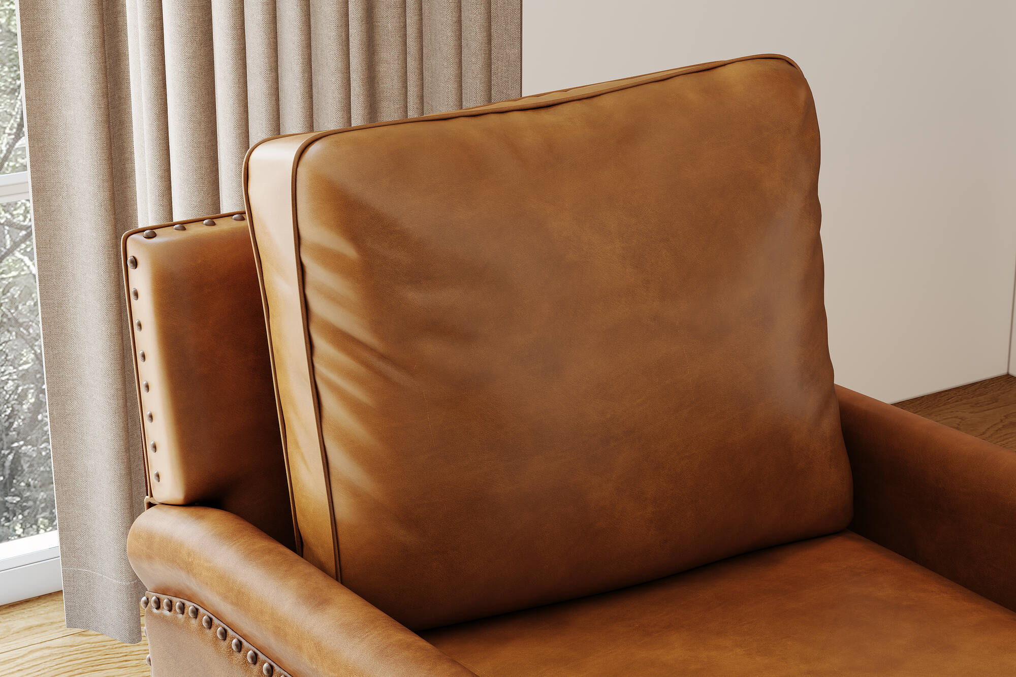 Jovany Leather Recliner Chair - Image 6