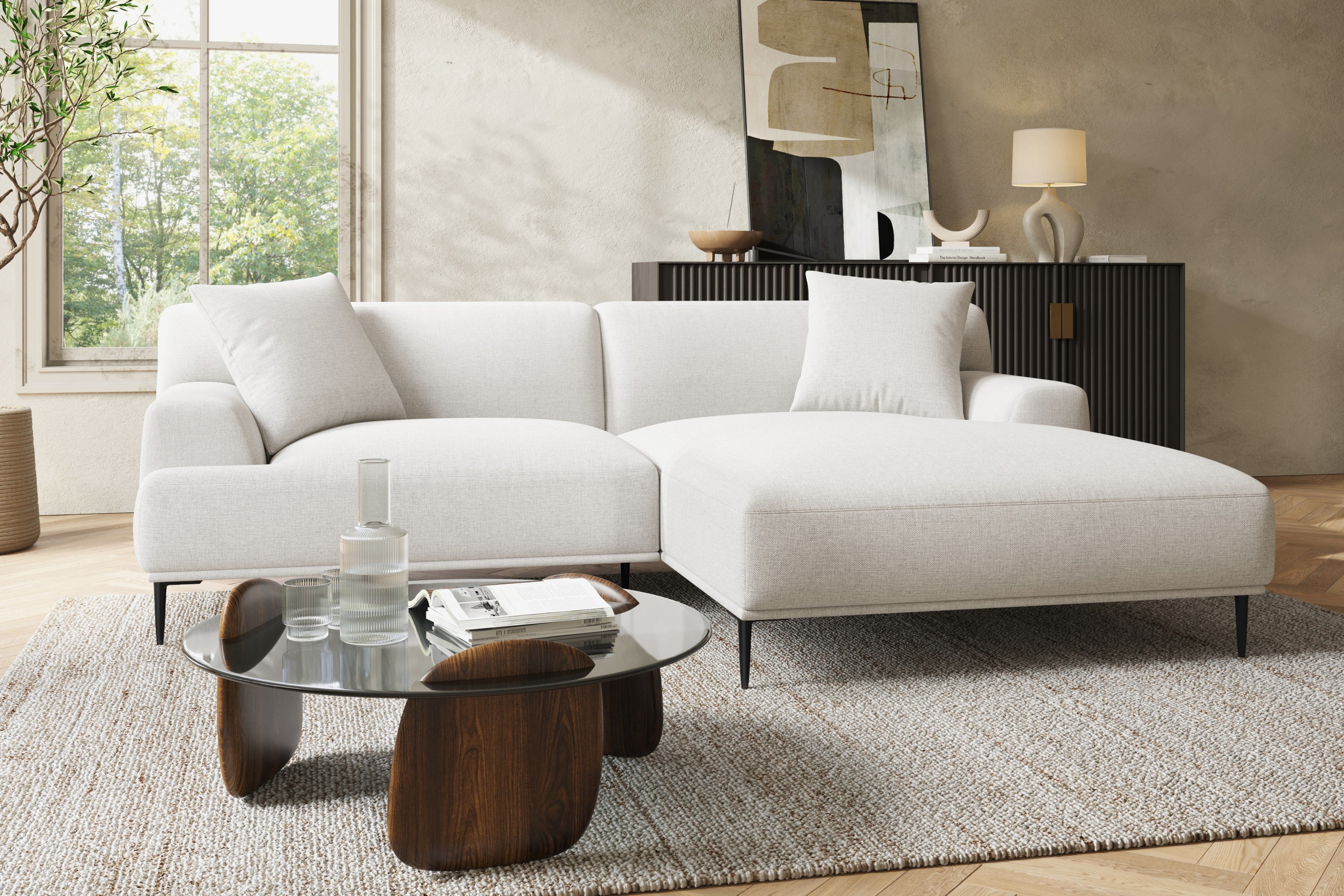 Kotor Fabric Sectional Lounge - Image 15