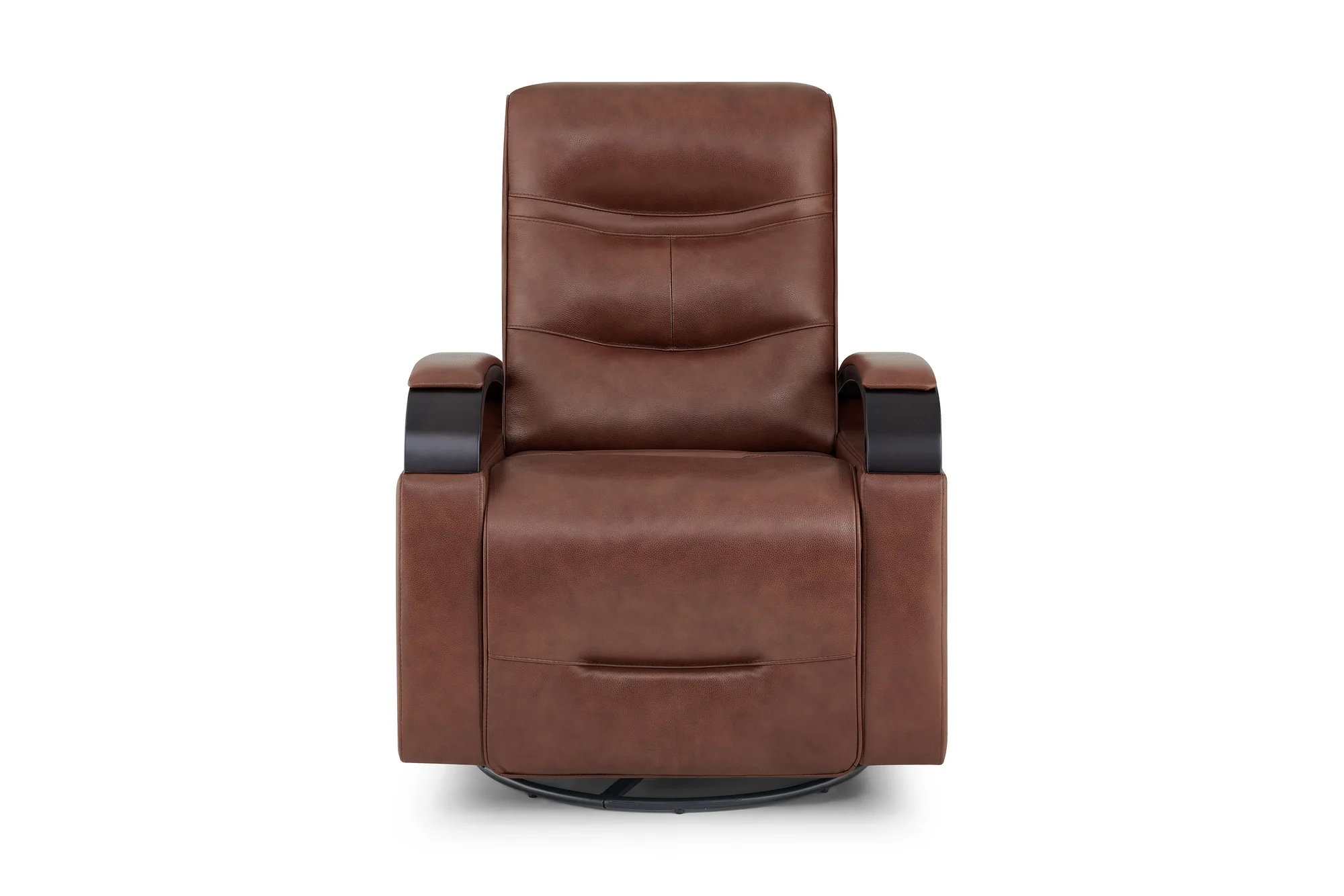 Laisha Leather Swivel Recliner Chair - Image 14