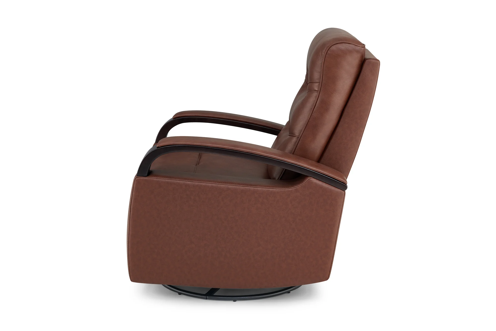 Laisha Leather Swivel Recliner Chair - Image 16