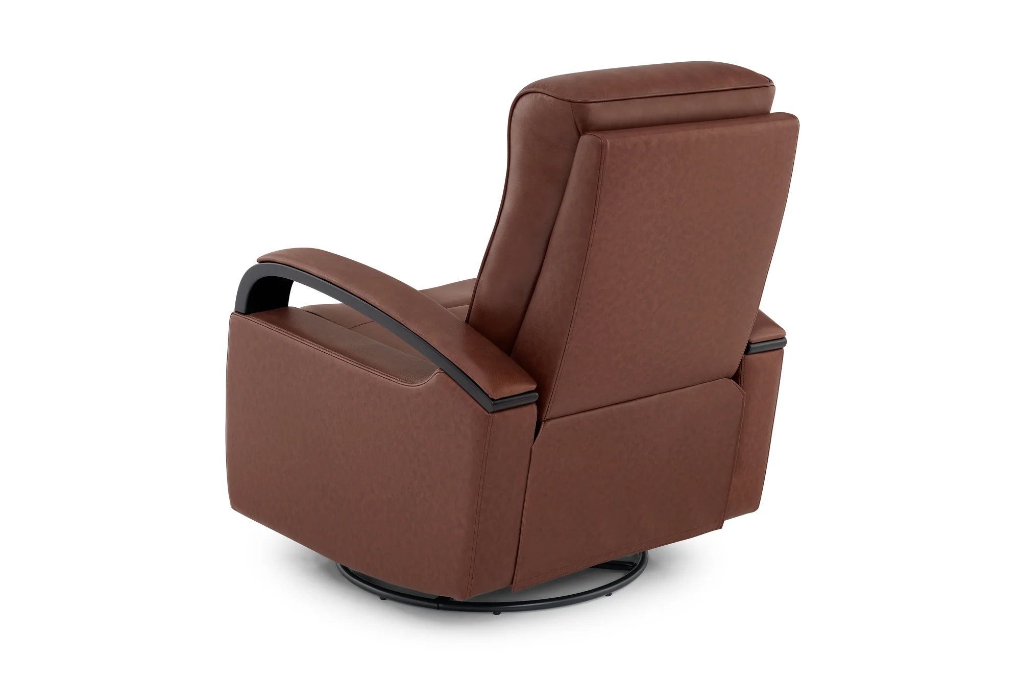 Laisha Leather Swivel Recliner Chair - Image 17