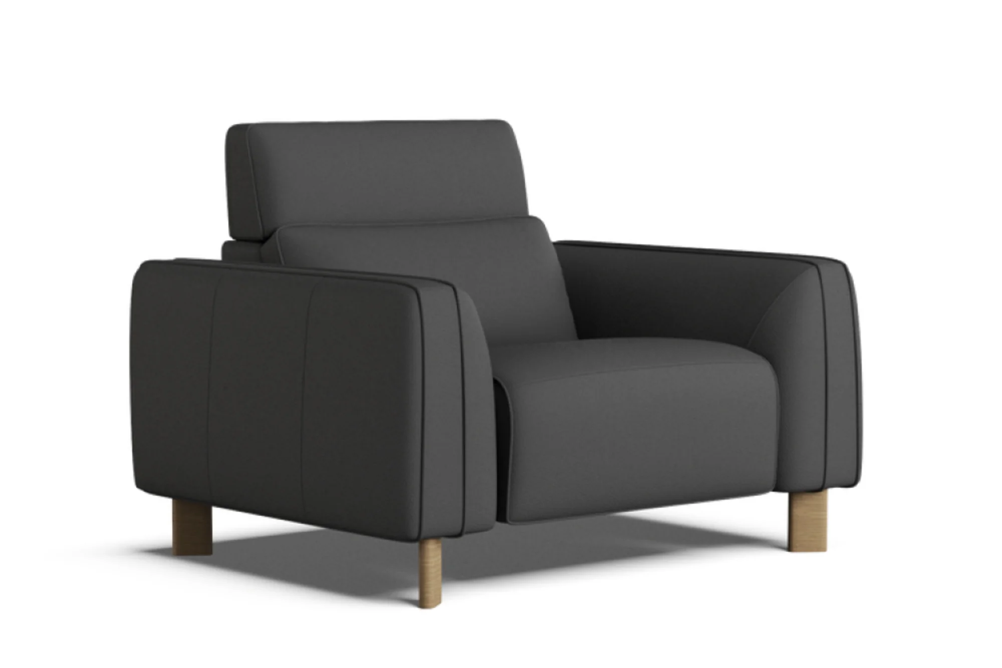 Lesley Leather Recliner Chair - Image 13